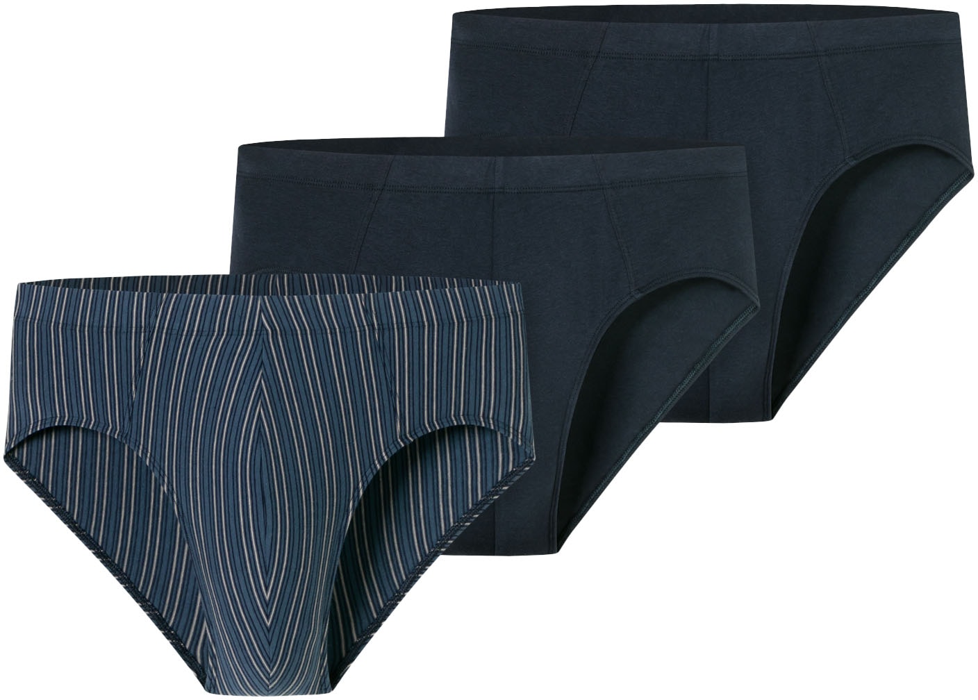 Schiesser Minislip "95/5 Essentials", (3er Pack), mit hohem Beinausschnitt günstig online kaufen