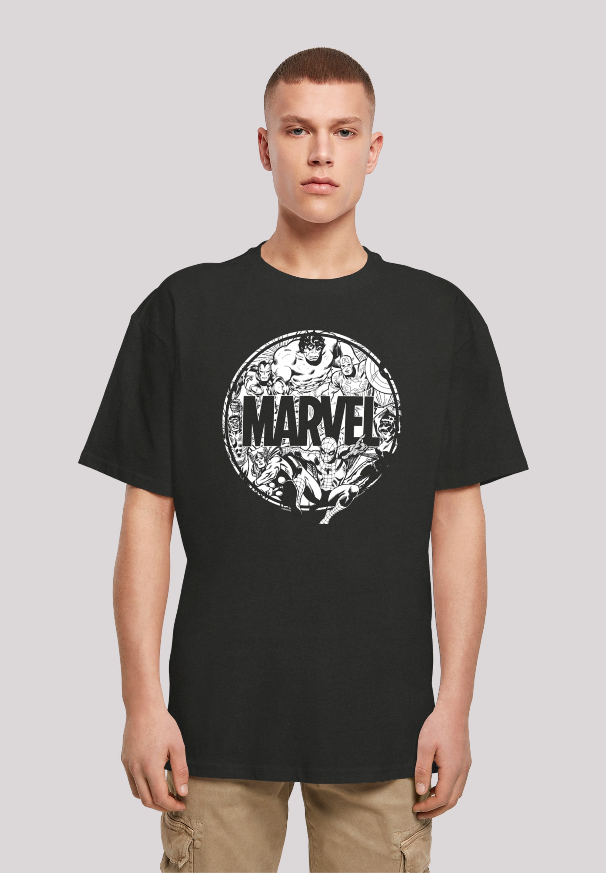 F4NT4STIC T-Shirt "Marvel Comics Logo Character Infill", Print günstig online kaufen