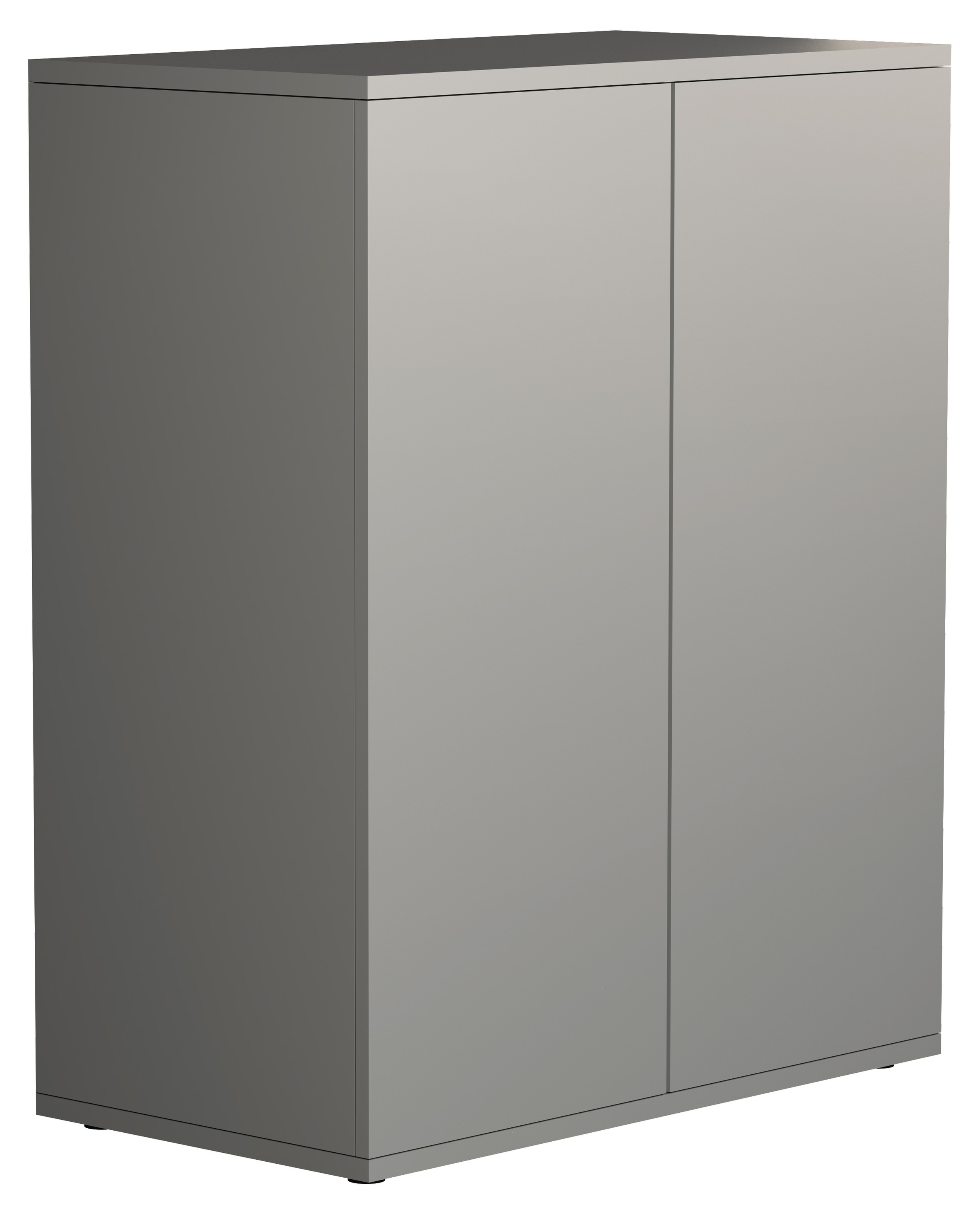 Kommode VCM, B:60cm T:32cmgrau, Sideboards, "Holz Kommode Sideboard Anrichte Dalosa 2 Drehtüren"