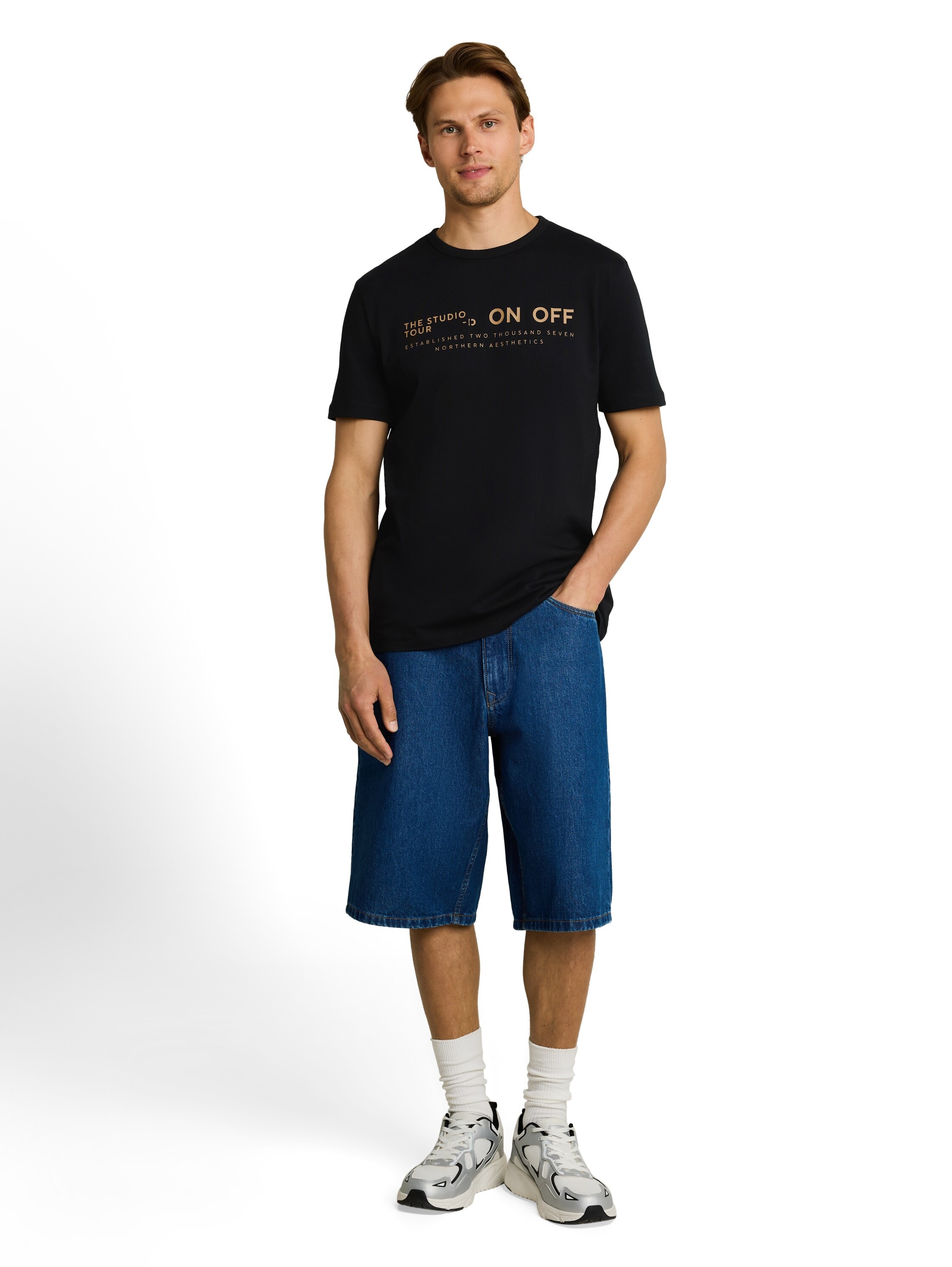 TOM TAILOR Denim Rundhalsshirt