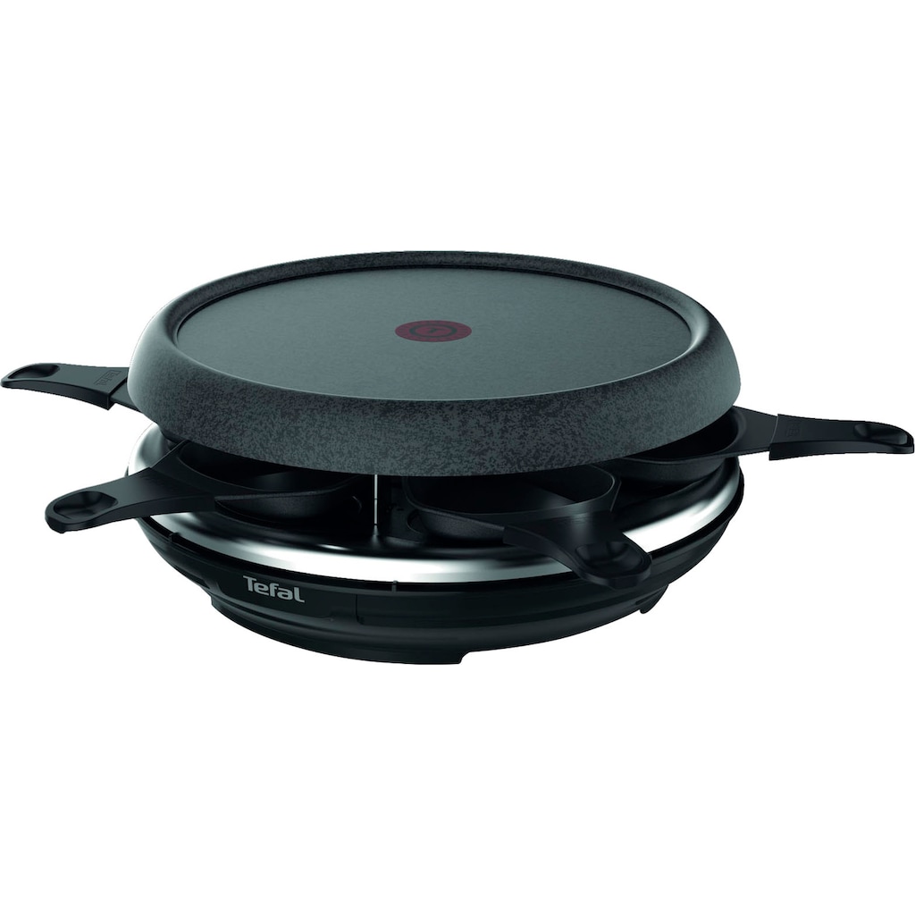 Tefal Raclette und Fondue-Set »RE12C8 Fondue Cheese 'n Co«, 6 St. Raclettepfännchen, 850 W