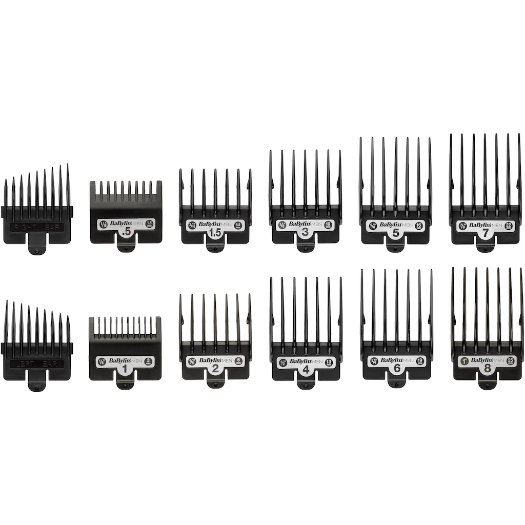 BaByliss Haarschneider »Super-X Metal Haarschneider«, 4 Aufsätze