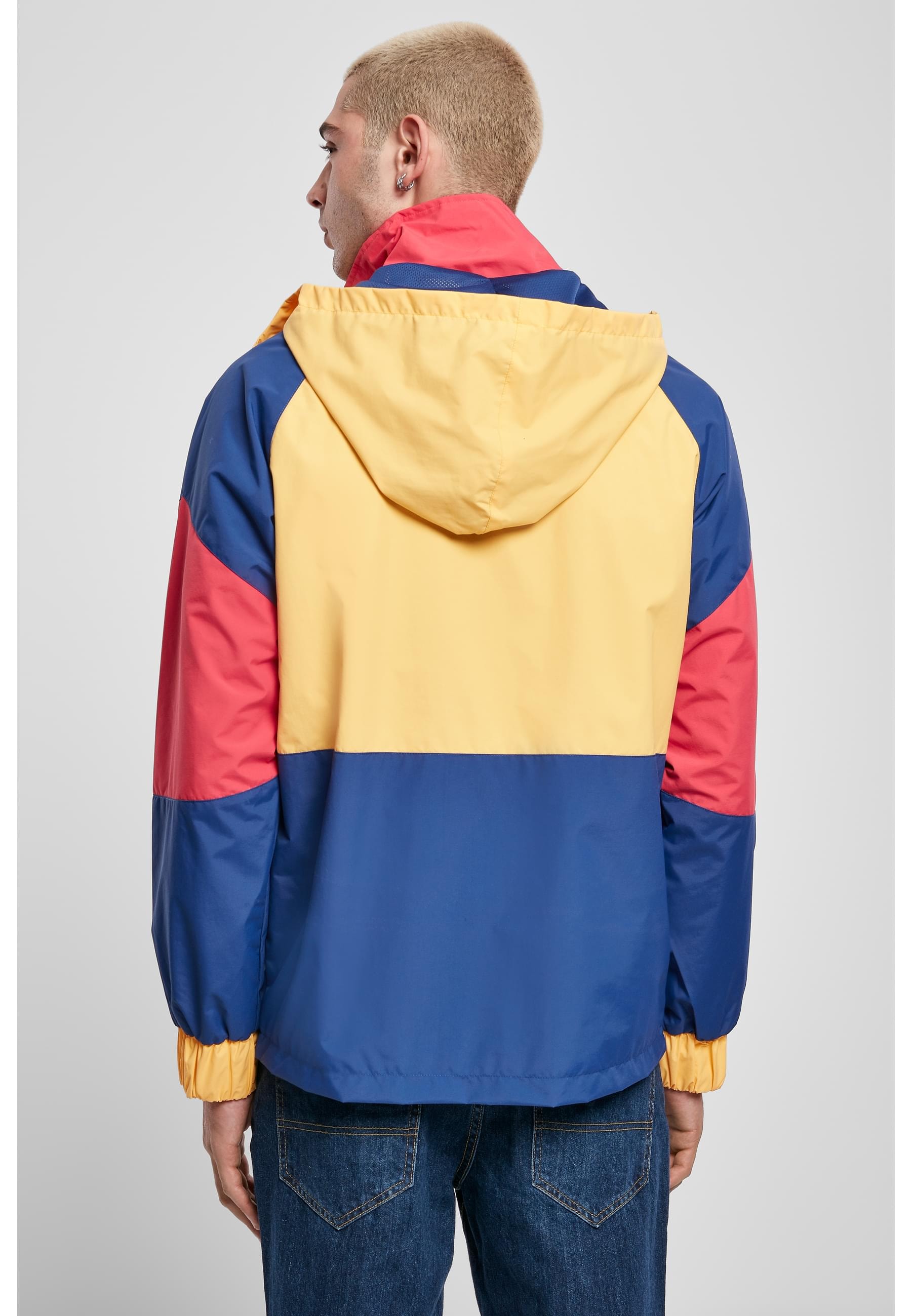 Starter Black Label Anorak »Starter Black Label Herren Starter Multicolored Logo Jacket« 1 Stk. tlg. mit Kapuze