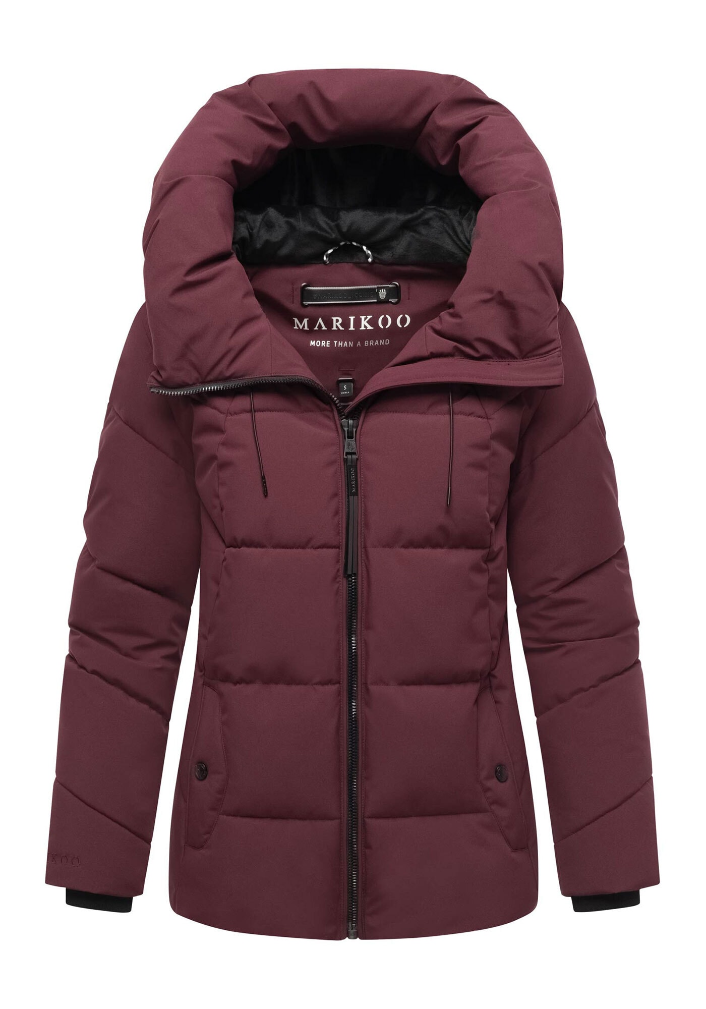 Marikoo Winterjacke »Kuscheltatze«, mit extra hohem Kragen