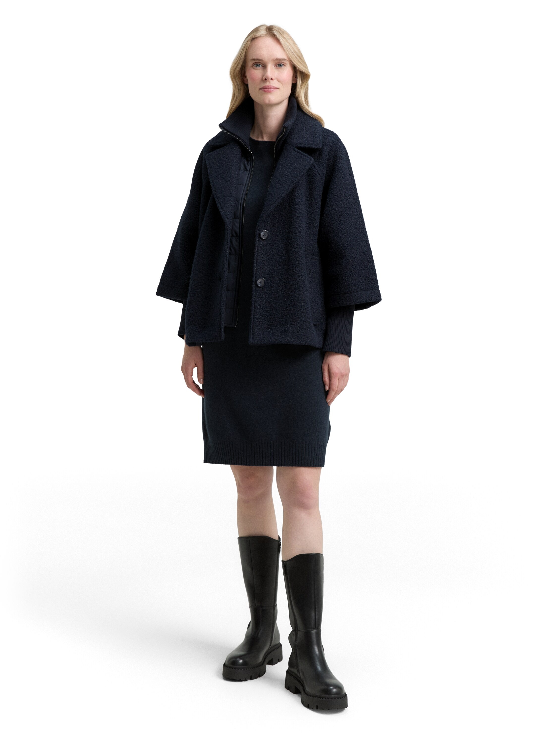 TOM TAILOR Outdoorjacke, im 2-in-1-Look