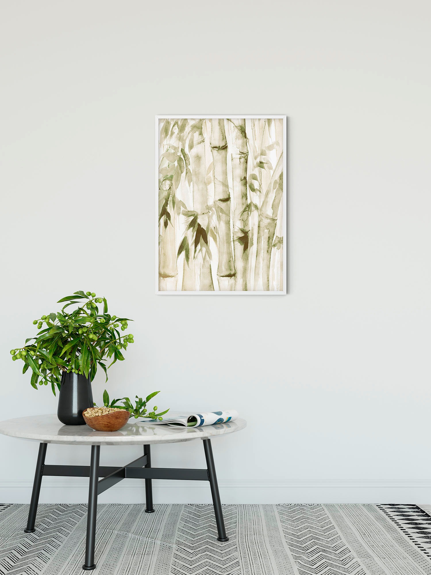 Komar Bild "Wild Bamboo" Natur 1 Stk. tlg. Wandbild zur Dekoration - ohne R günstig online kaufen