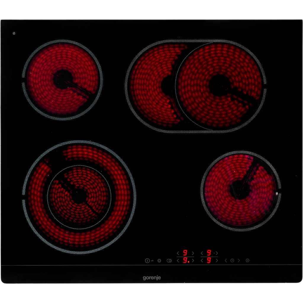 GORENJE Backofen-Set »Black Pacific Basic Set«, BOS6737E13BGOT, mit 1-fach-Teleskopauszug, Aqua Clean, (Set)