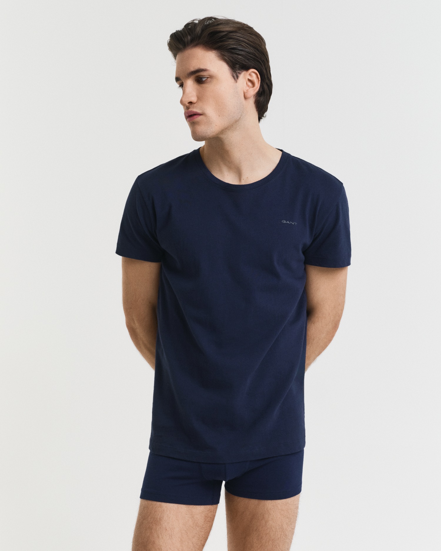 Gant Kurzarmshirt »C-NECK T-SHIRT 2-PACK«, Mit Rundhalsausschnitt