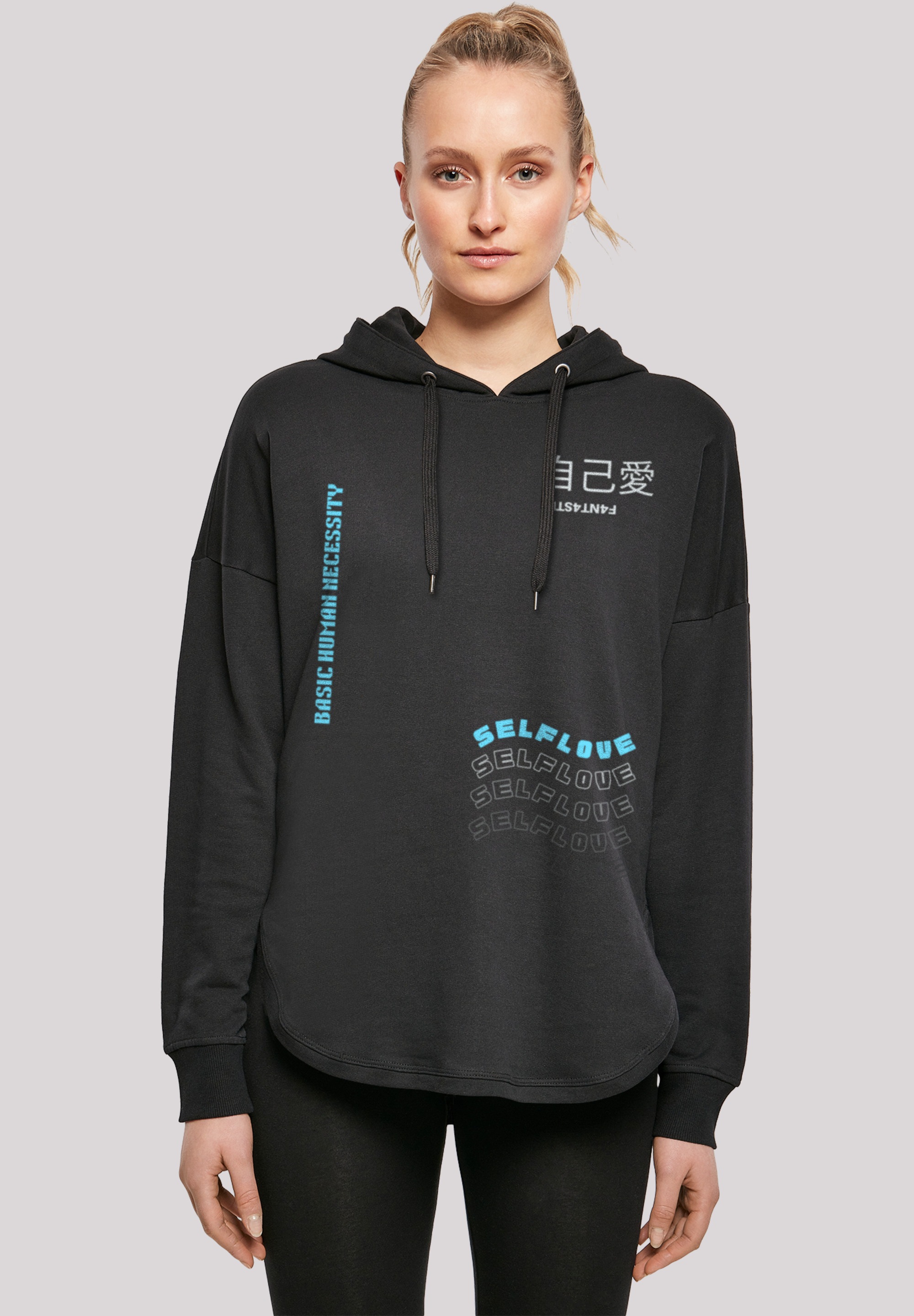 F4NT4STIC Kapuzenpullover "Self Love OVERSIZE HOODIE", Print