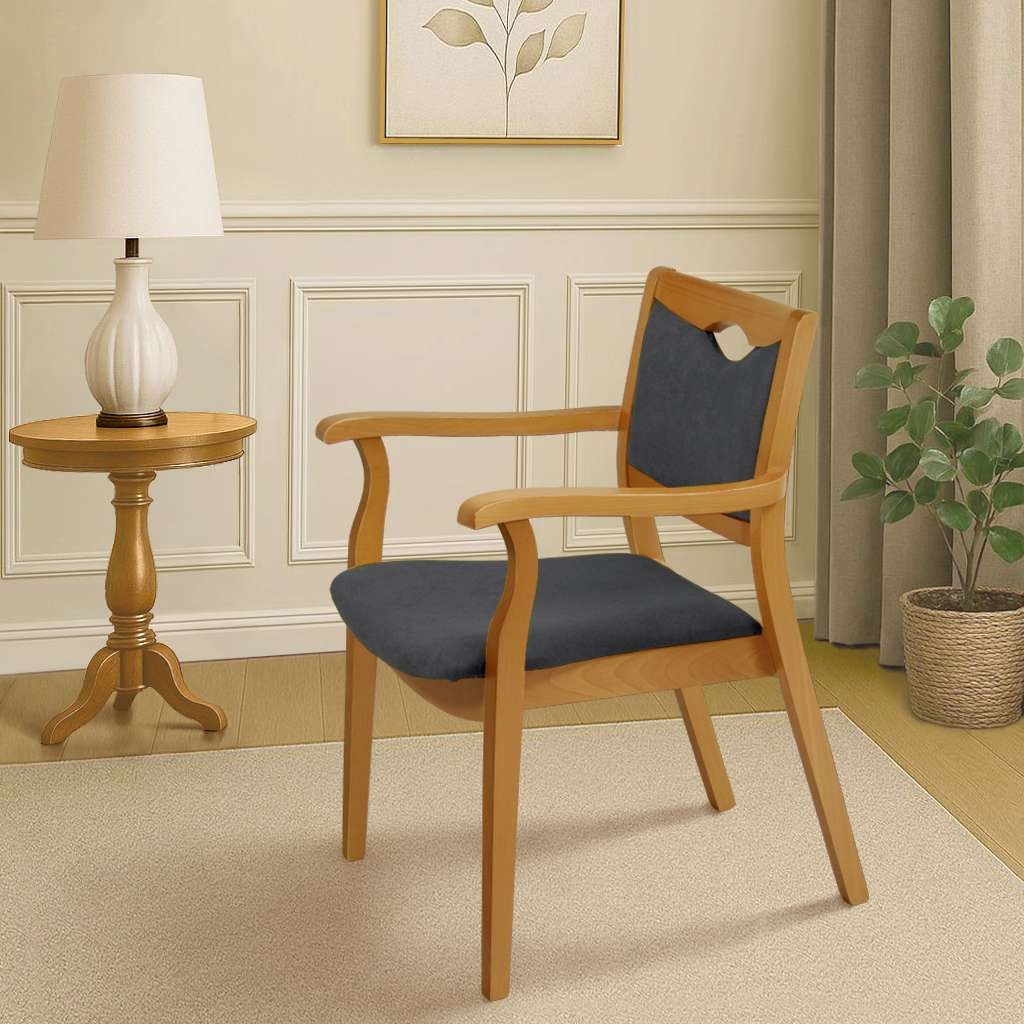 Home affaire Armlehnstuhl "London, Stuhl, Komfortsessel, 3 Gestellfarben, M günstig online kaufen