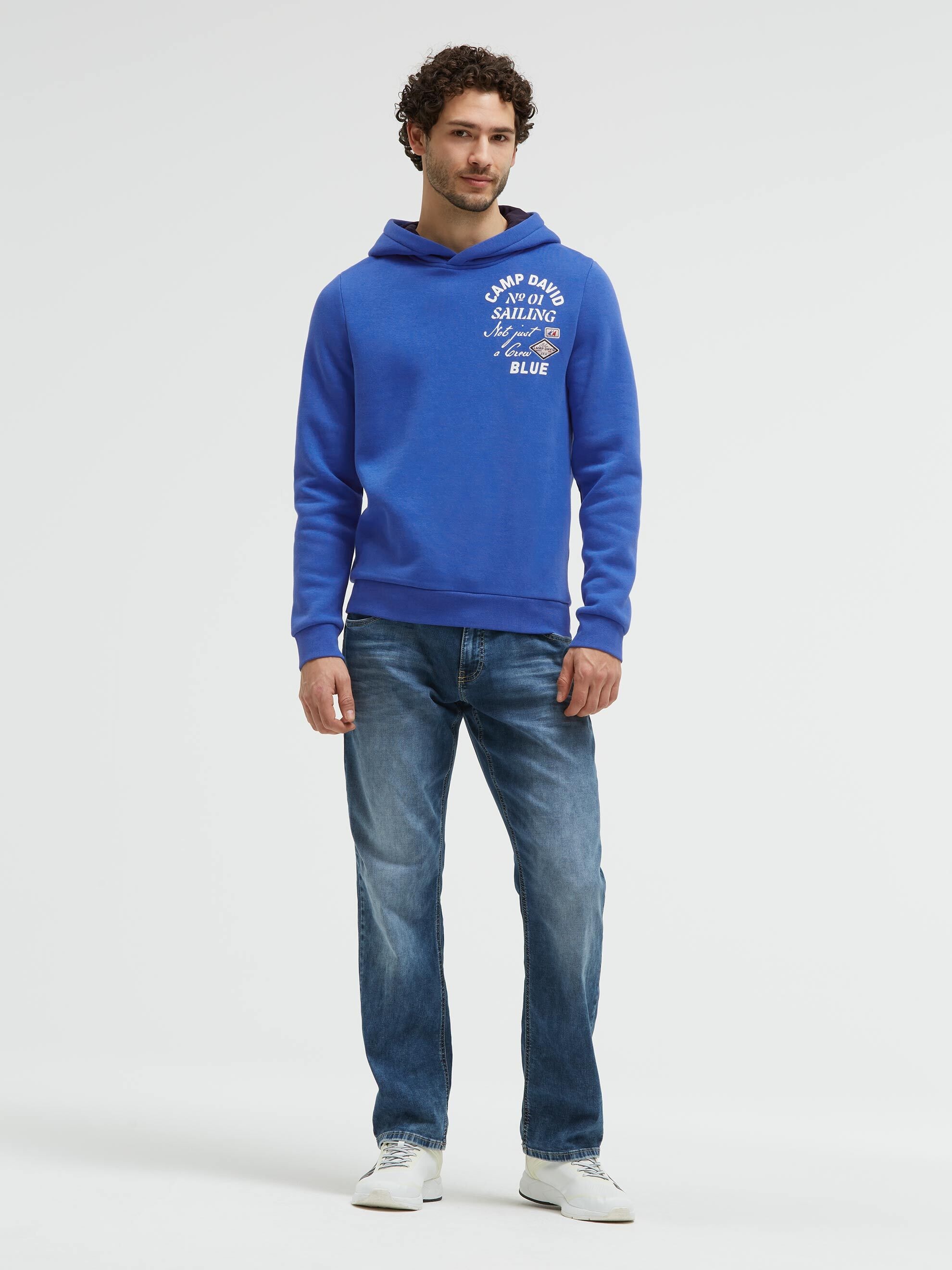 CAMP DAVID Kapuzensweatshirt , mit Artwork
