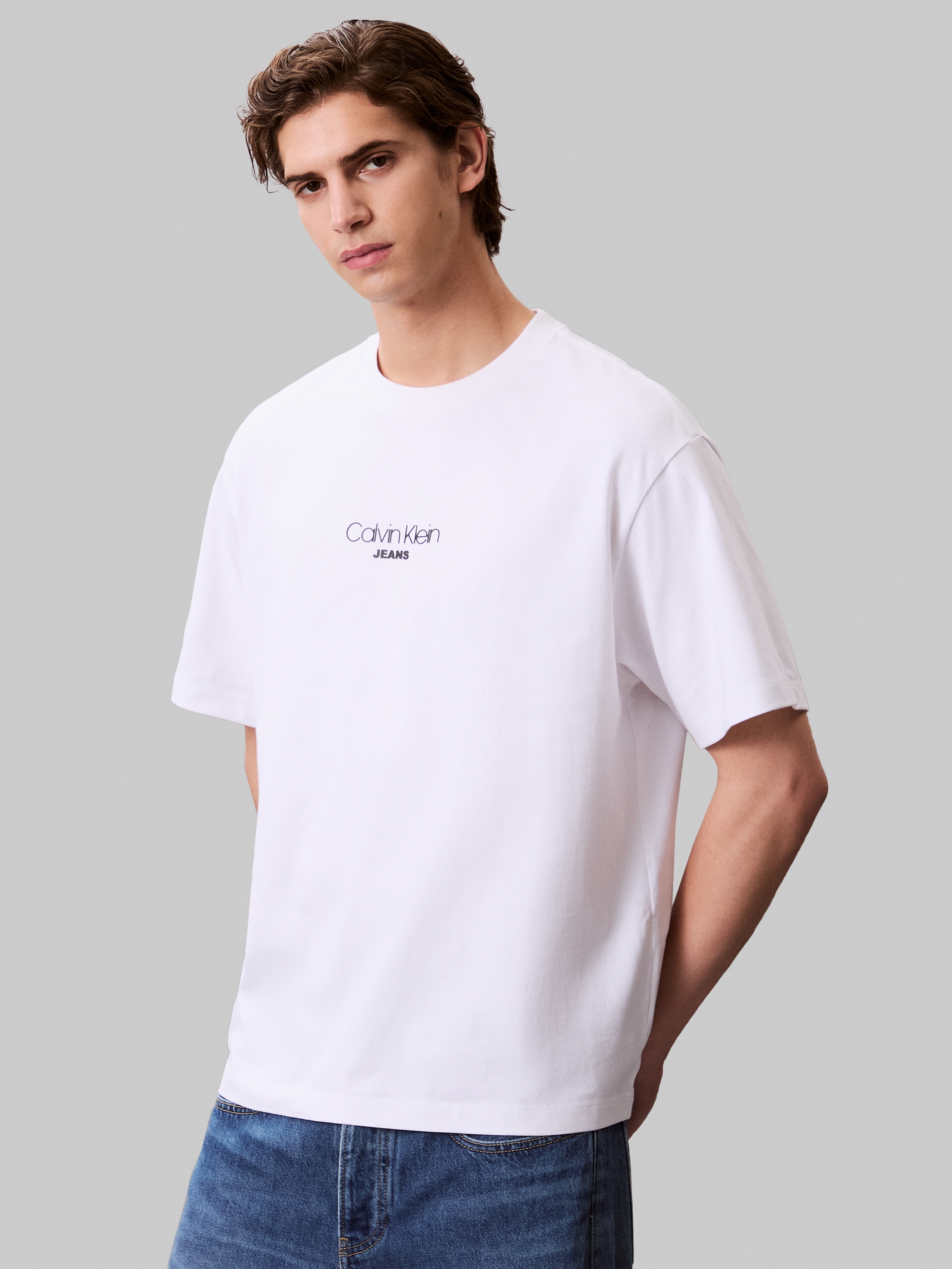 Calvin Klein Jeans T-Shirt Relaxed Fit, Rundhalsausschnitt, Logoprint günstig online kaufen