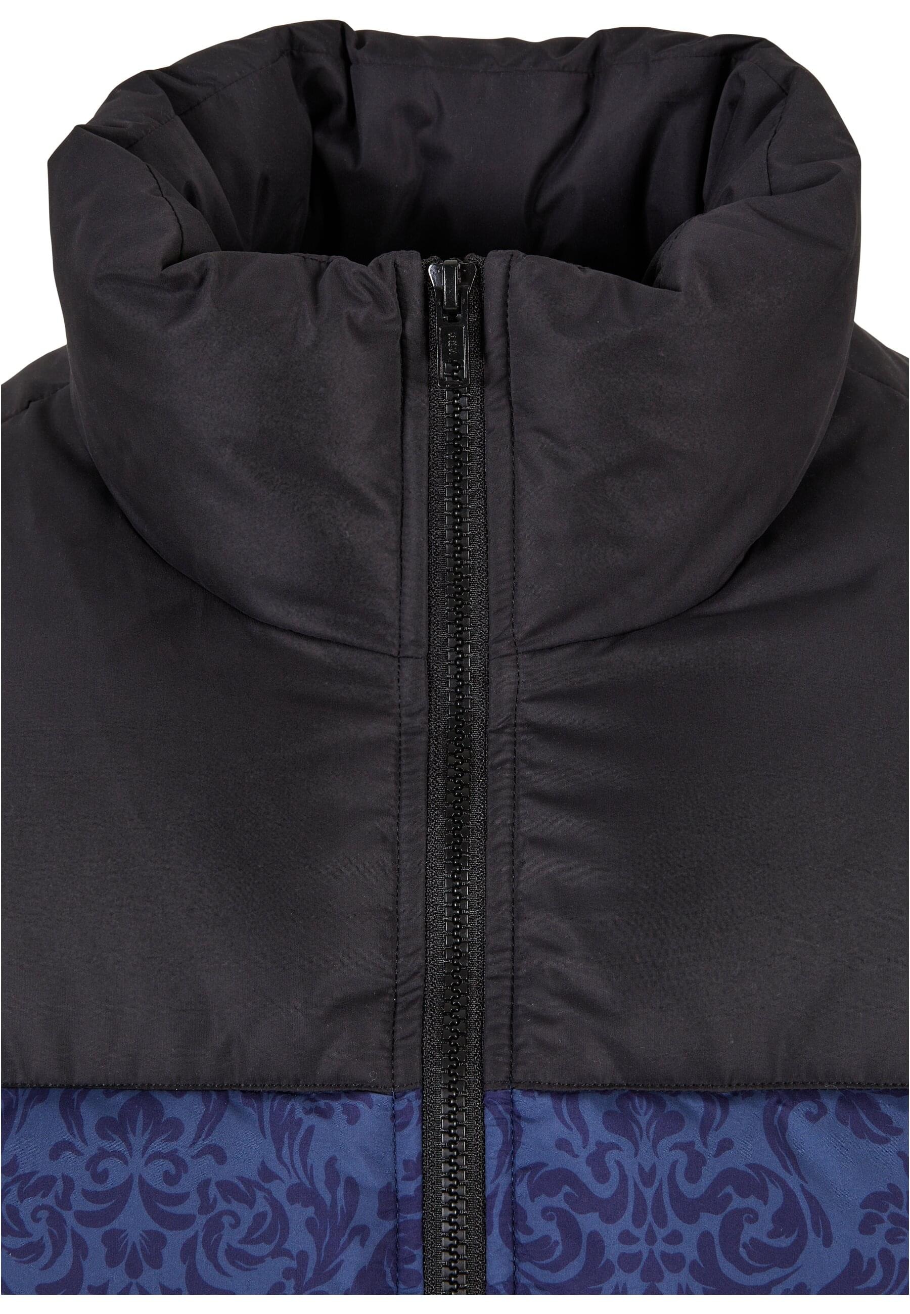 URBAN CLASSICS Winterjacke »Urban Classics Herren AOP Retro Puffer Jacket«, (1 St.), ohne Kapuze