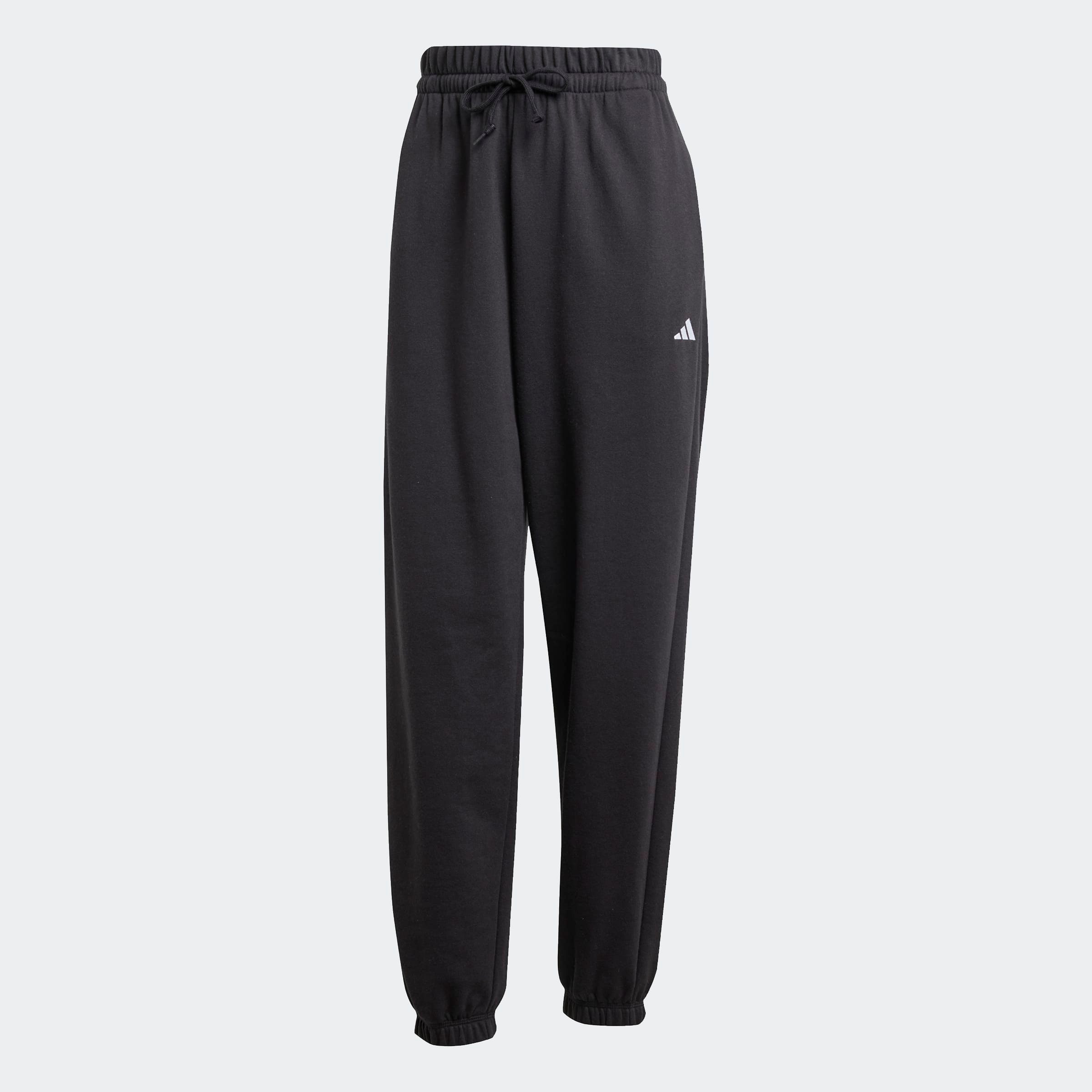adidas Sportswear Sporthose »ESSENTIALS SMALL LOGO FRENCH TERRY CUFFED«  mit Kordelverschluss, aus weichem French-Terry-Material