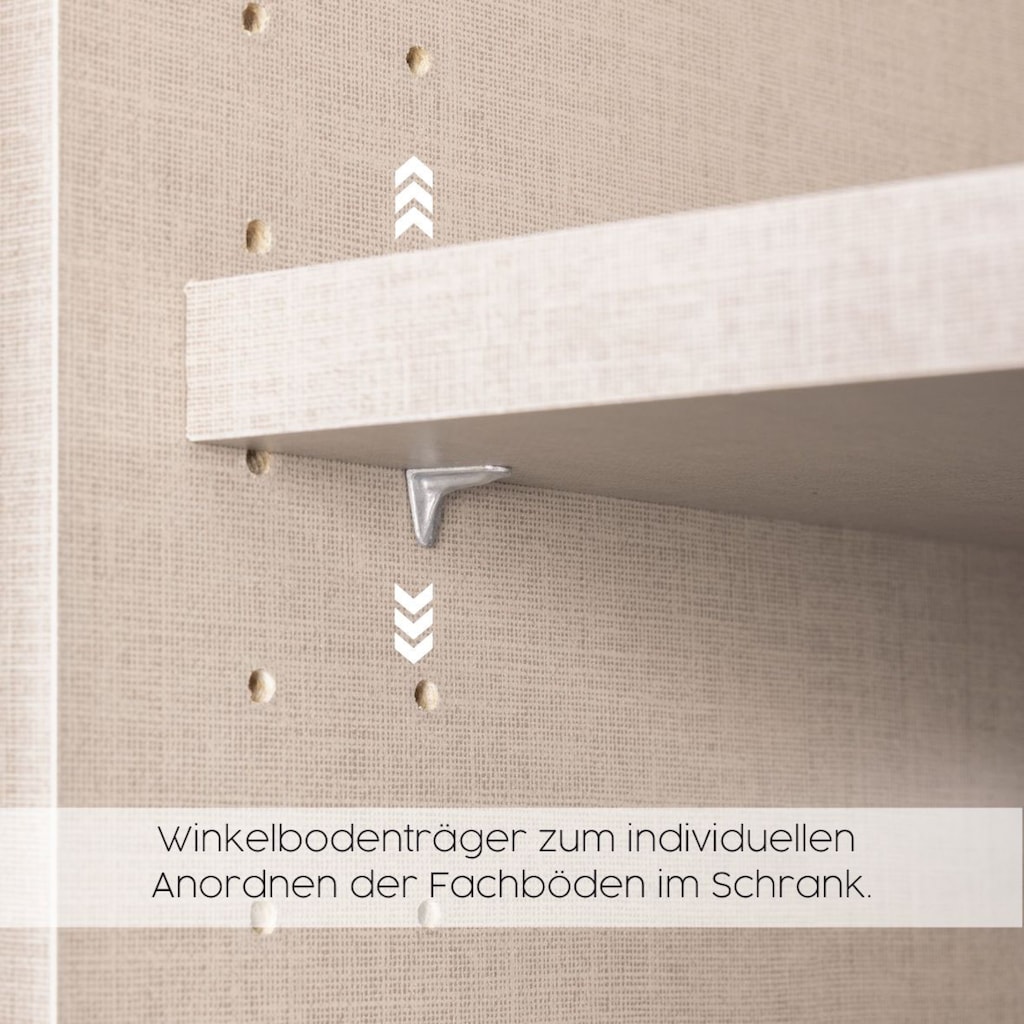 rauch Schwebetürenschrank »Aurelio«, in geradlinigem Design mit Dekor- oder Hochglanz-Front