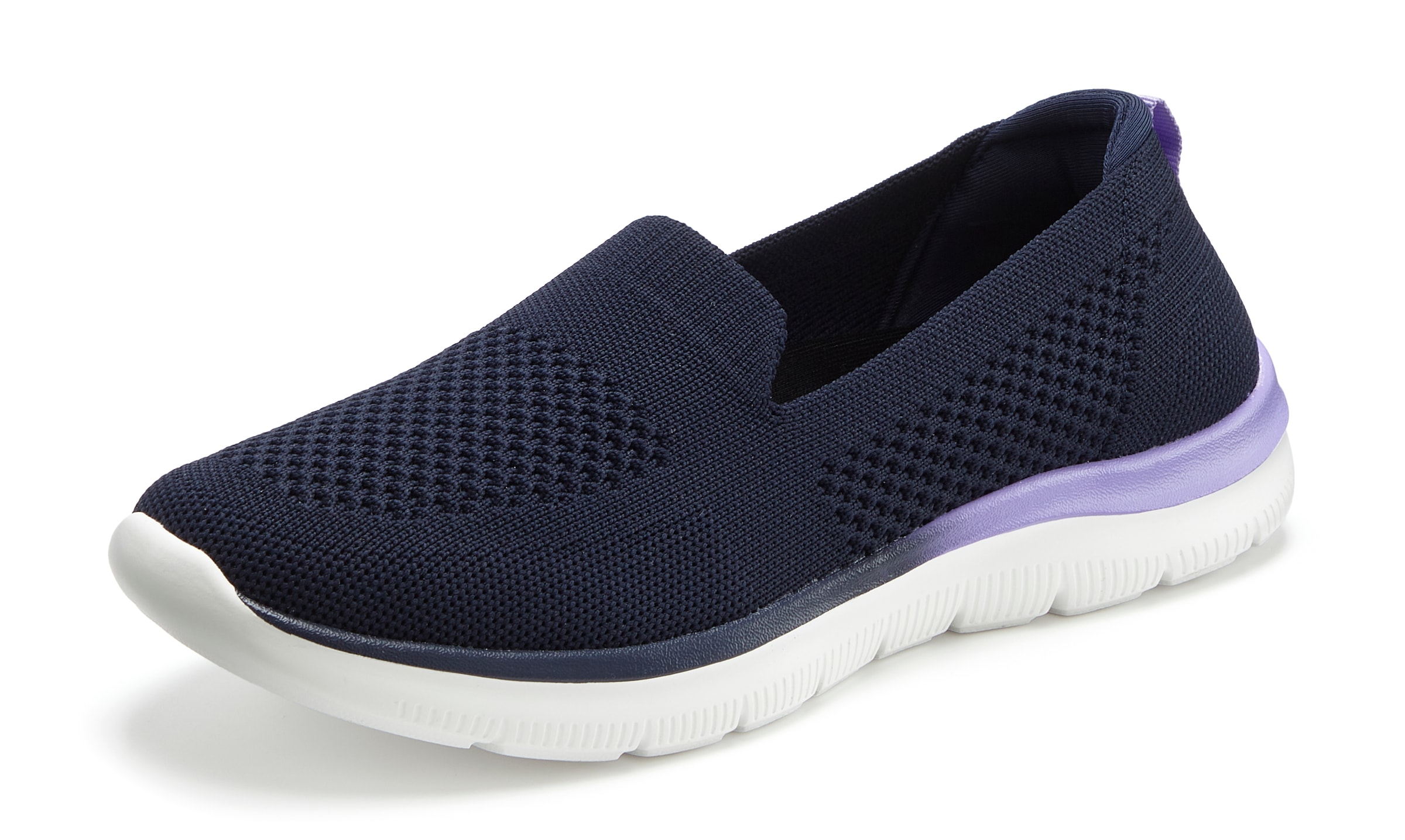 LASCANA Slip-On Sneaker Navy Multicolor 36 4
