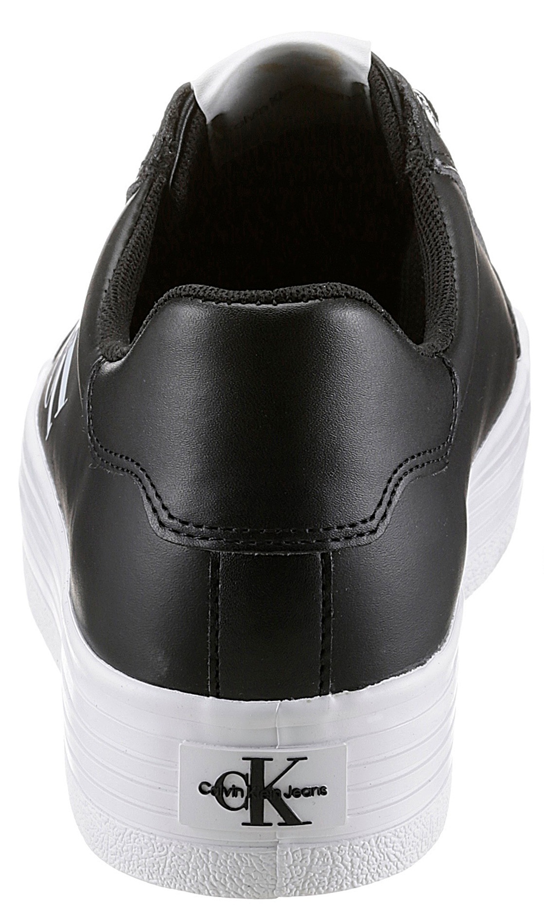 Calvin Klein Jeans Plateausneaker "VULC FLATFORM LACEUP LOW LTH", weicher S günstig online kaufen