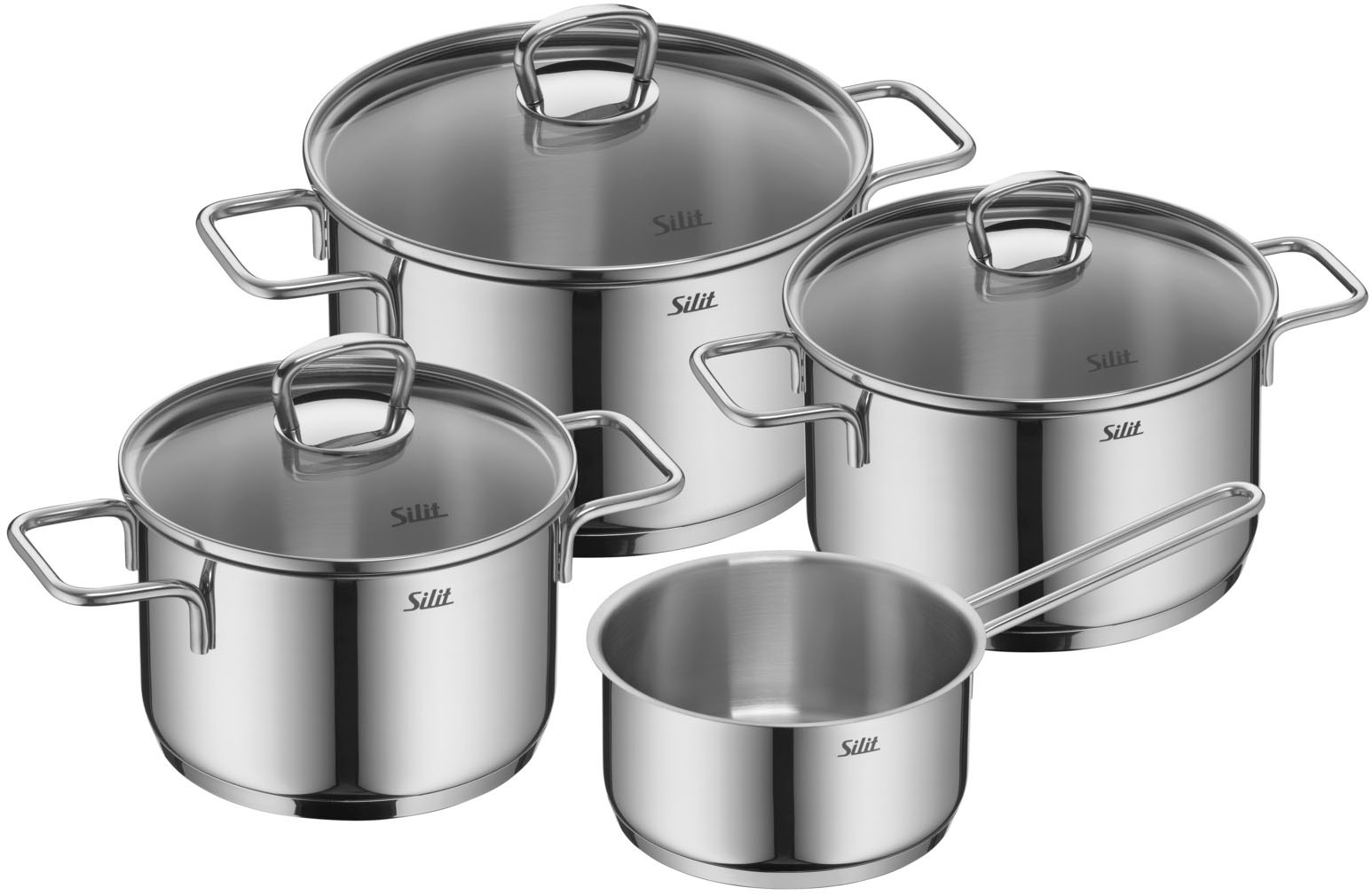 Silit Topf-Set "Alicante" Set, 7 Stk. tlg. Edelstahl 18/10 günstig online kaufen