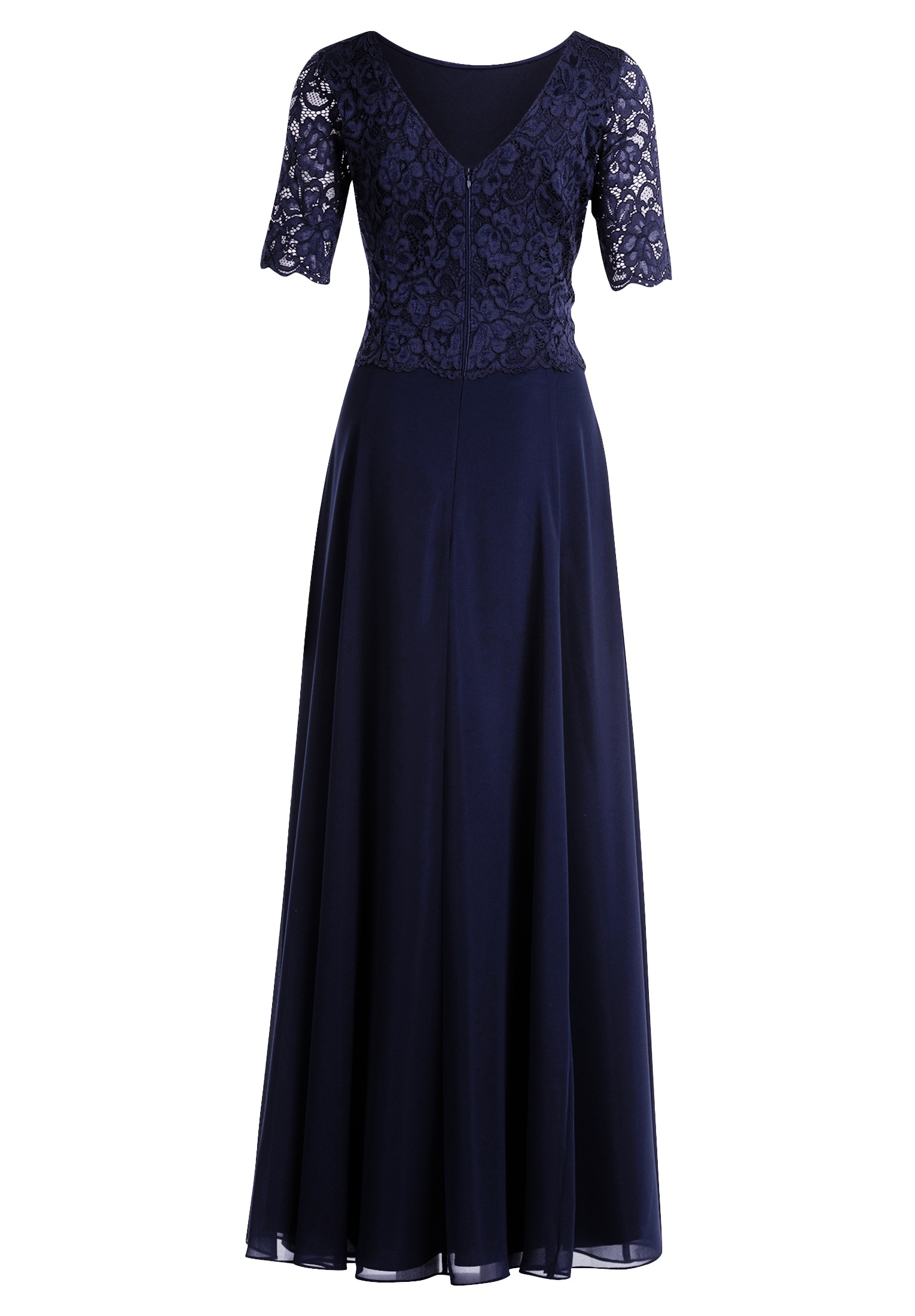 Thumbnail - Vera Mont Abendkleid "Damen Abendkleid mit Spitze" Ohne Tasche Spitze