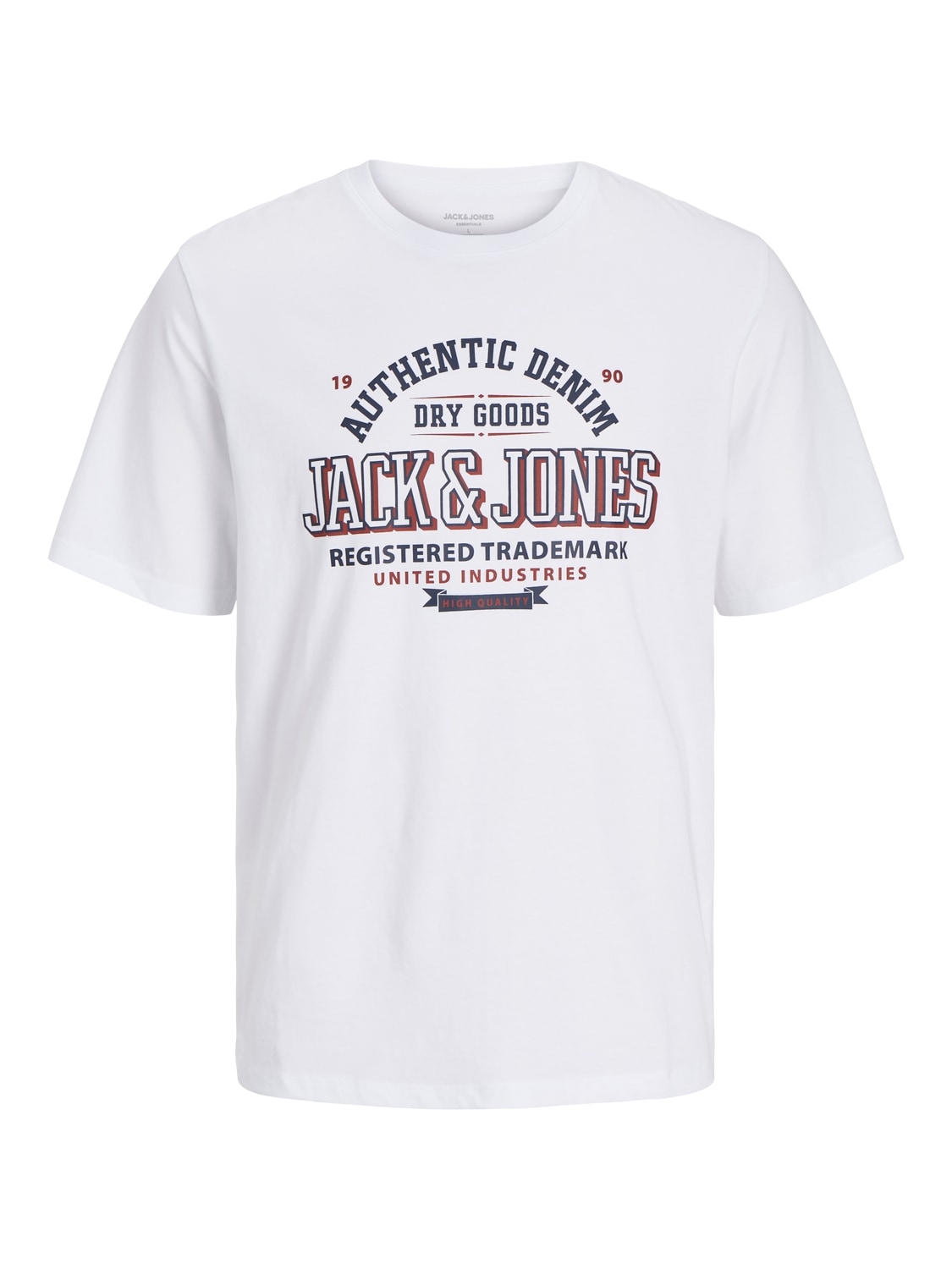 Jack & Jones Rundhalsshirt "JJELOGO TEE SS O-NECK 2 COL AW24 3PK MP" günstig online kaufen