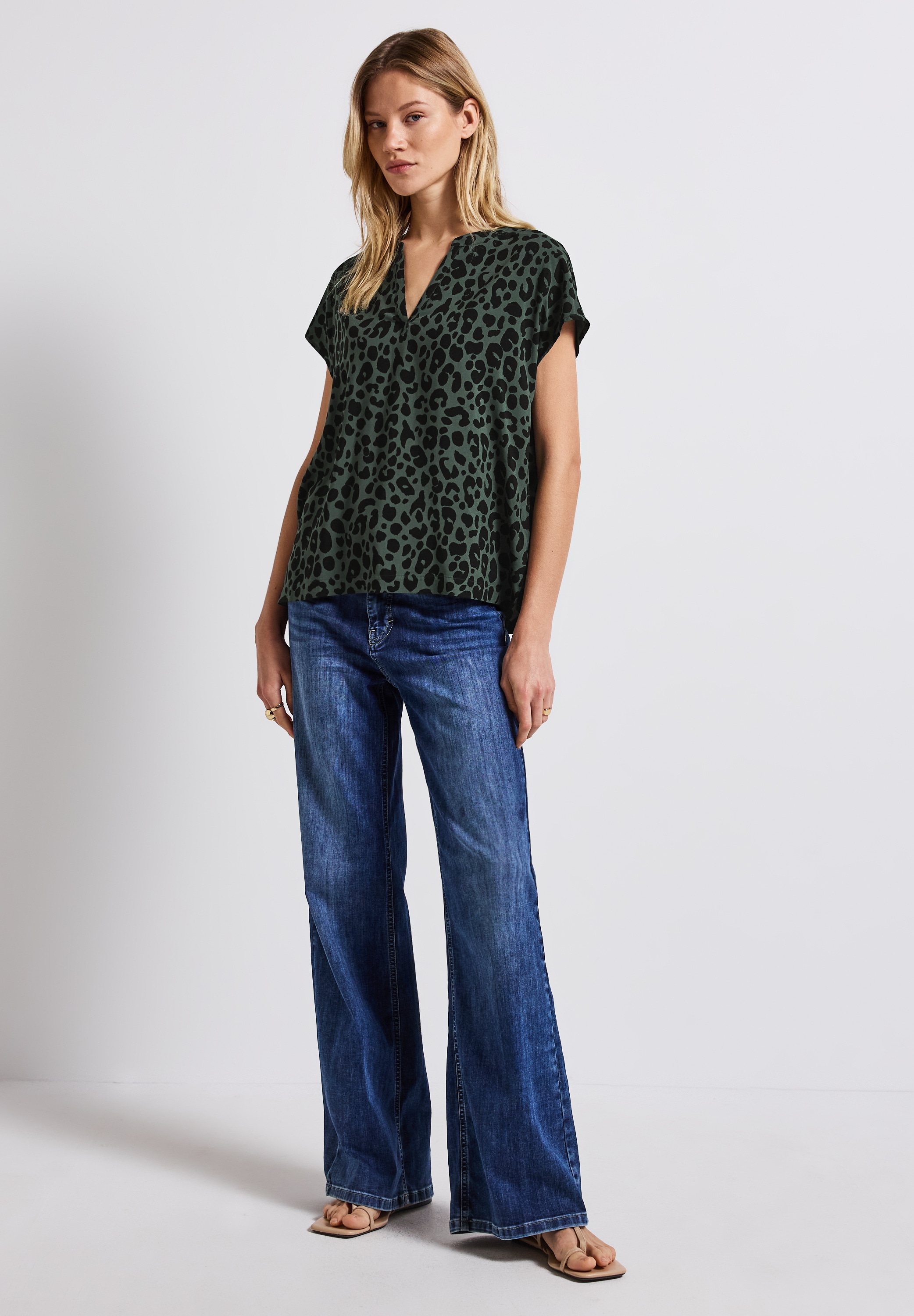 Thumbnail - STREET ONE Klassische Bluse, aus softer Viskose