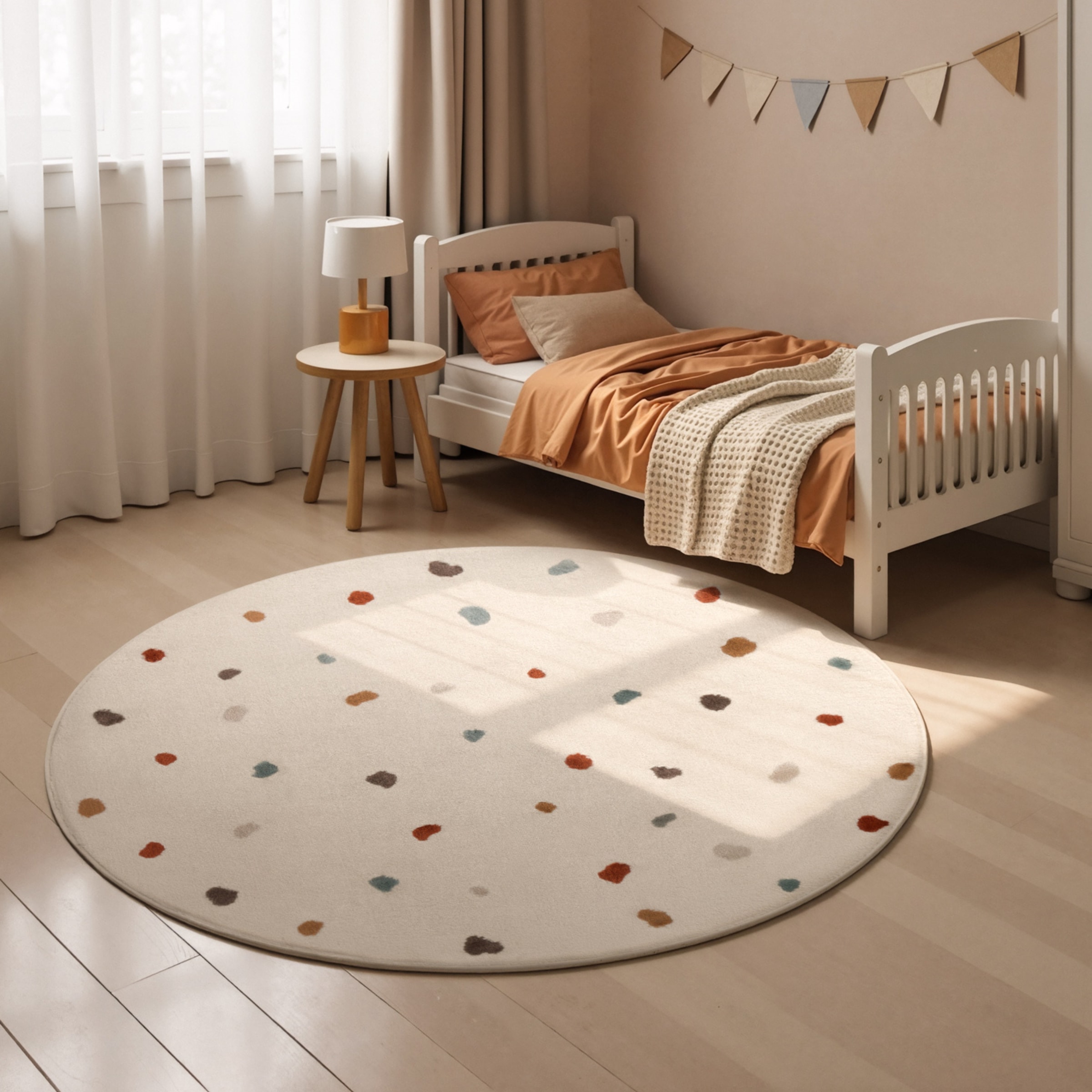 HANSE Home Kinderteppich "Funny Dots" rechteckig 8 mm Höhe Spielteppich, Ki günstig online kaufen