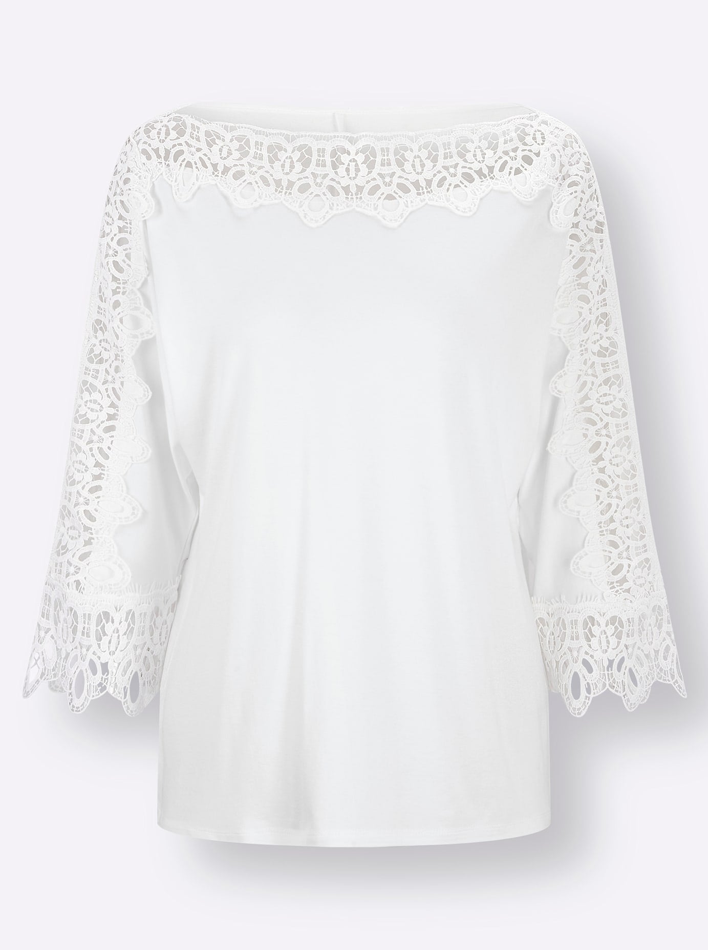 Lady Spitzenshirt »Shirt«, (1 tlg.)