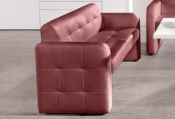 exxpo - sofa fashion 2-Sitzer "Barista, modern und bequem, hoher Sitzkomfort", moderne Sitz- und Rückenverarbeitung, fre