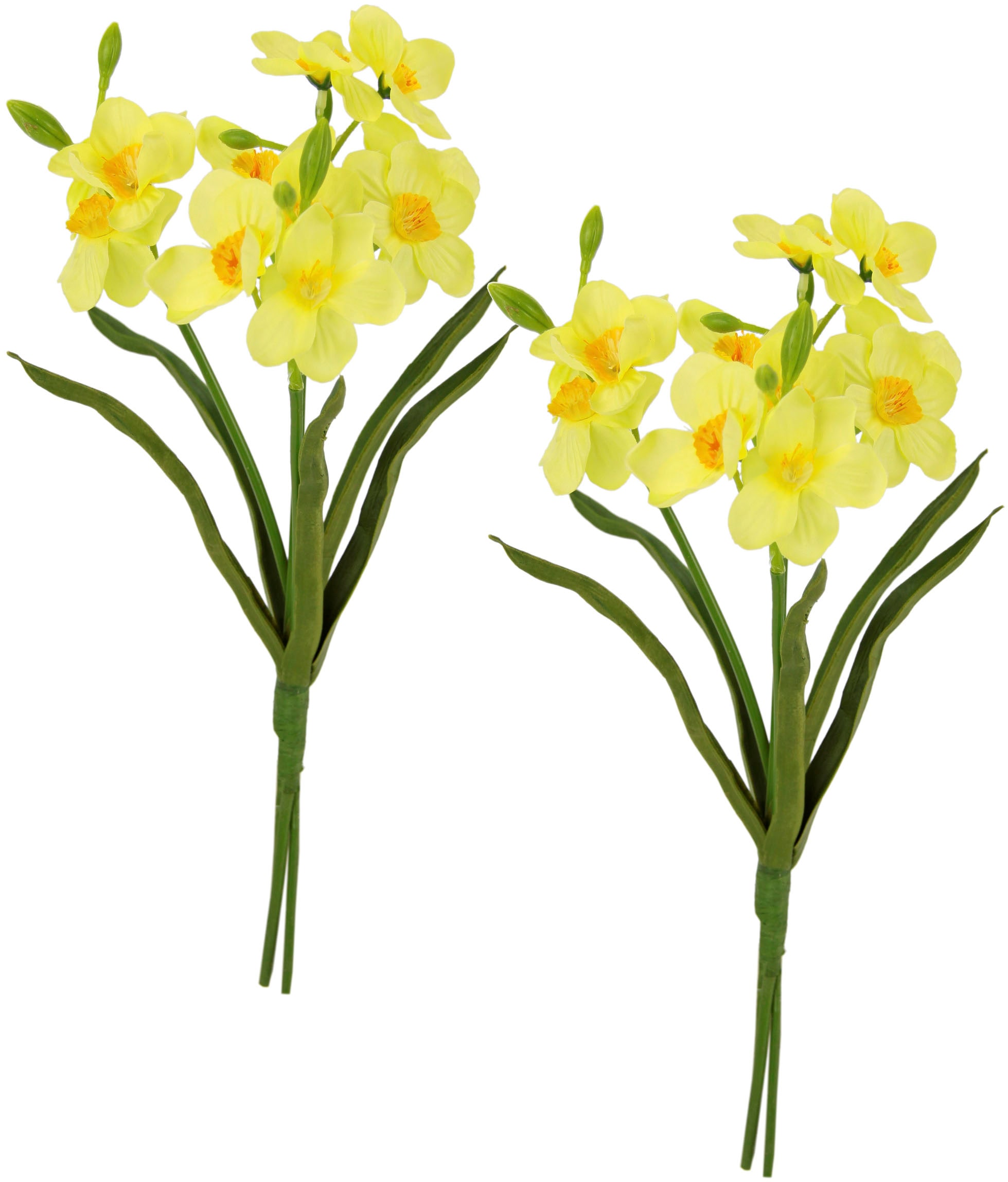 I.GE.A. Kunstblume "Narzissen" Sträuße Blumenarrangements Deko Tischdeko De günstig online kaufen