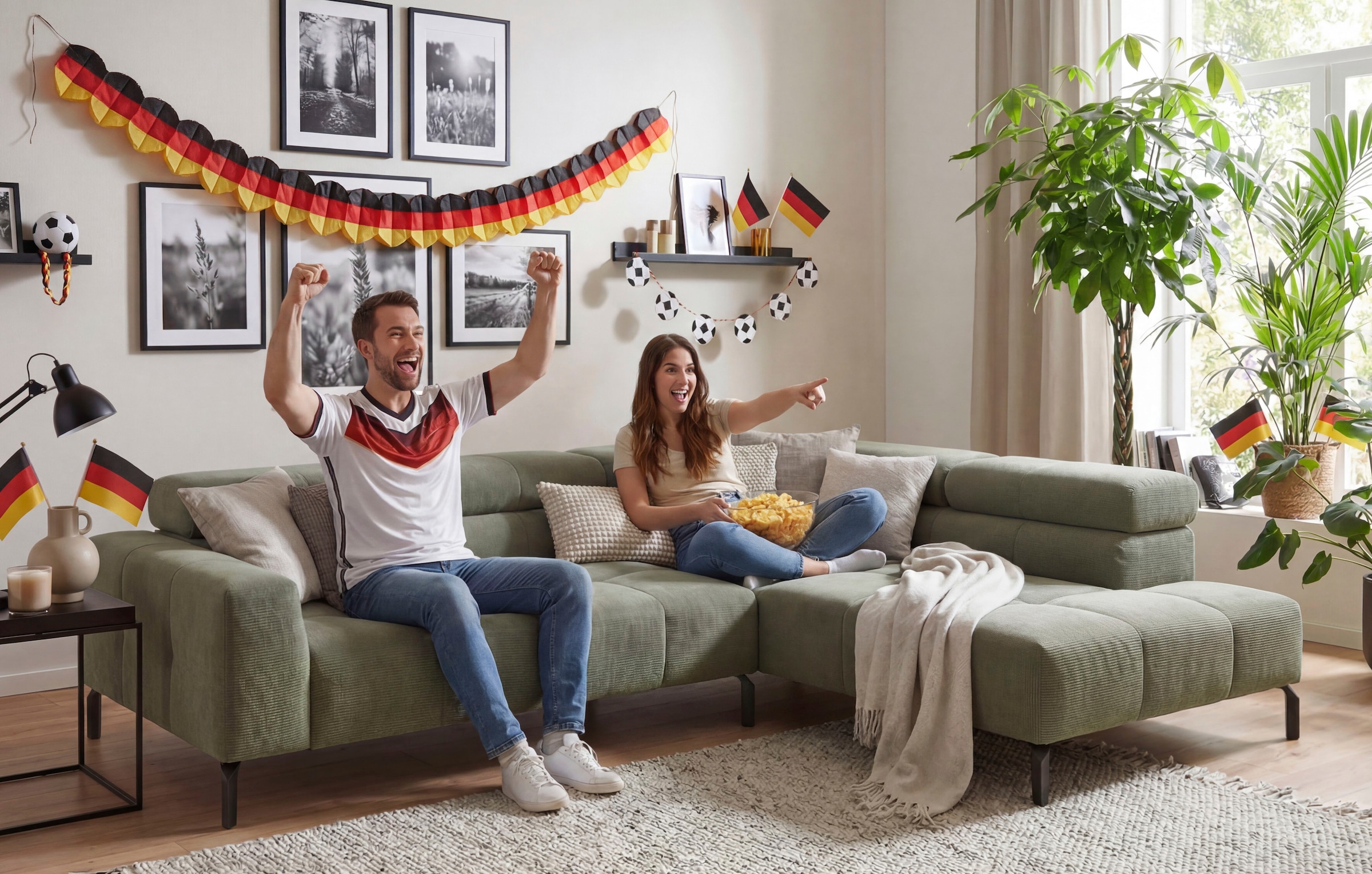 Home affaire Ecksofa »Claya, L-Form,  incl. Kopfteilverstellung, Breite 276 cm« wahlweise elektrischer Sitzvorzug