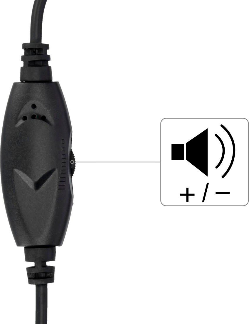 Hama Headset »PC-Headset "Essential HS 300" Stereo«