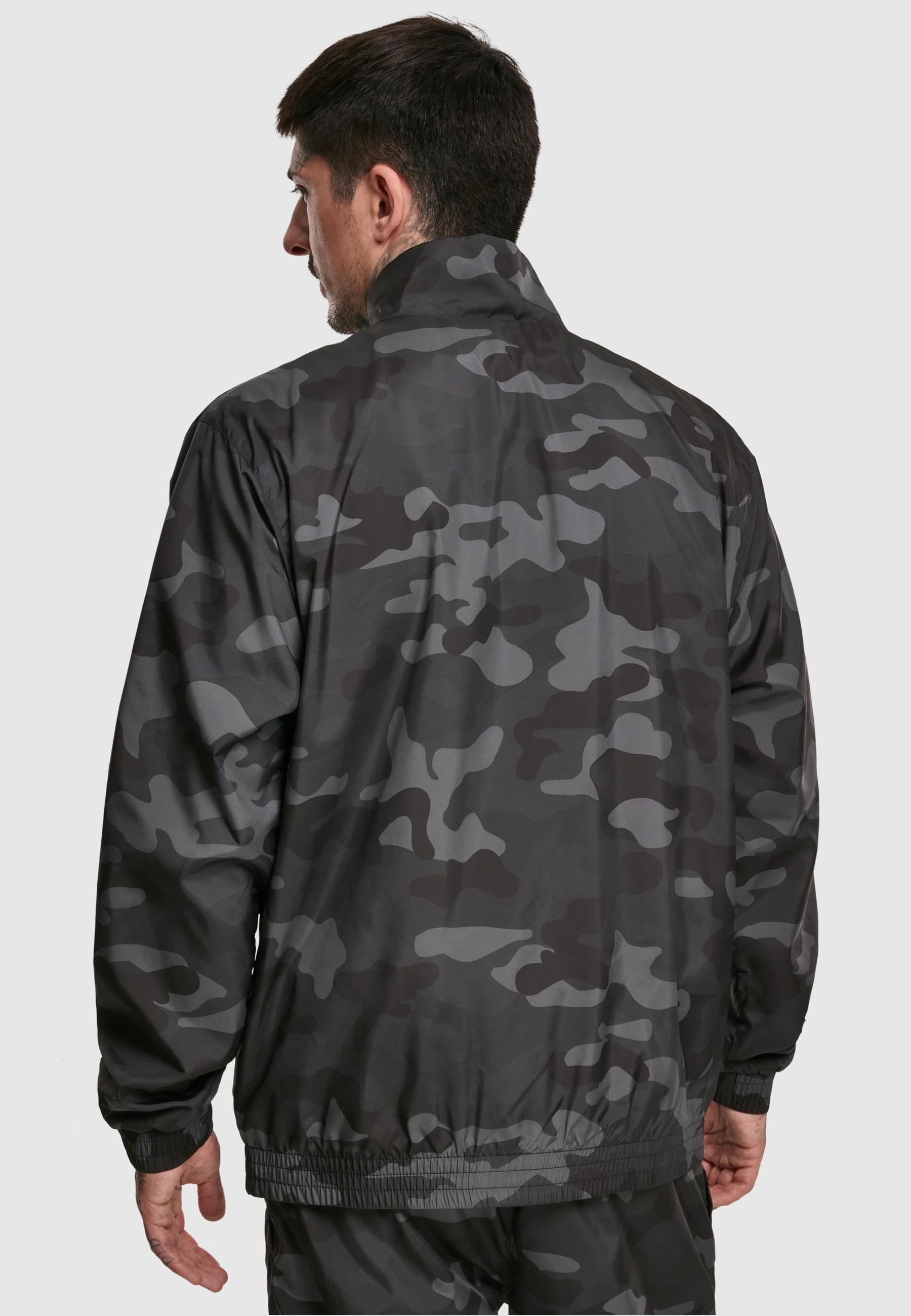 URBAN CLASSICS Anorak »Urban Classics Herren Camo Track Jacket«, (1 St.), ohne Kapuze
