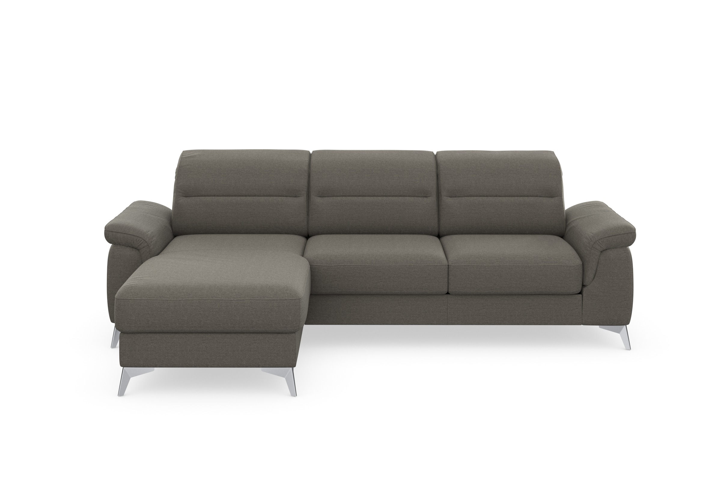 sit&more Ecksofa "Sinatra L-Form" mit Recamiere, optinal mit Kopfteilverste günstig online kaufen