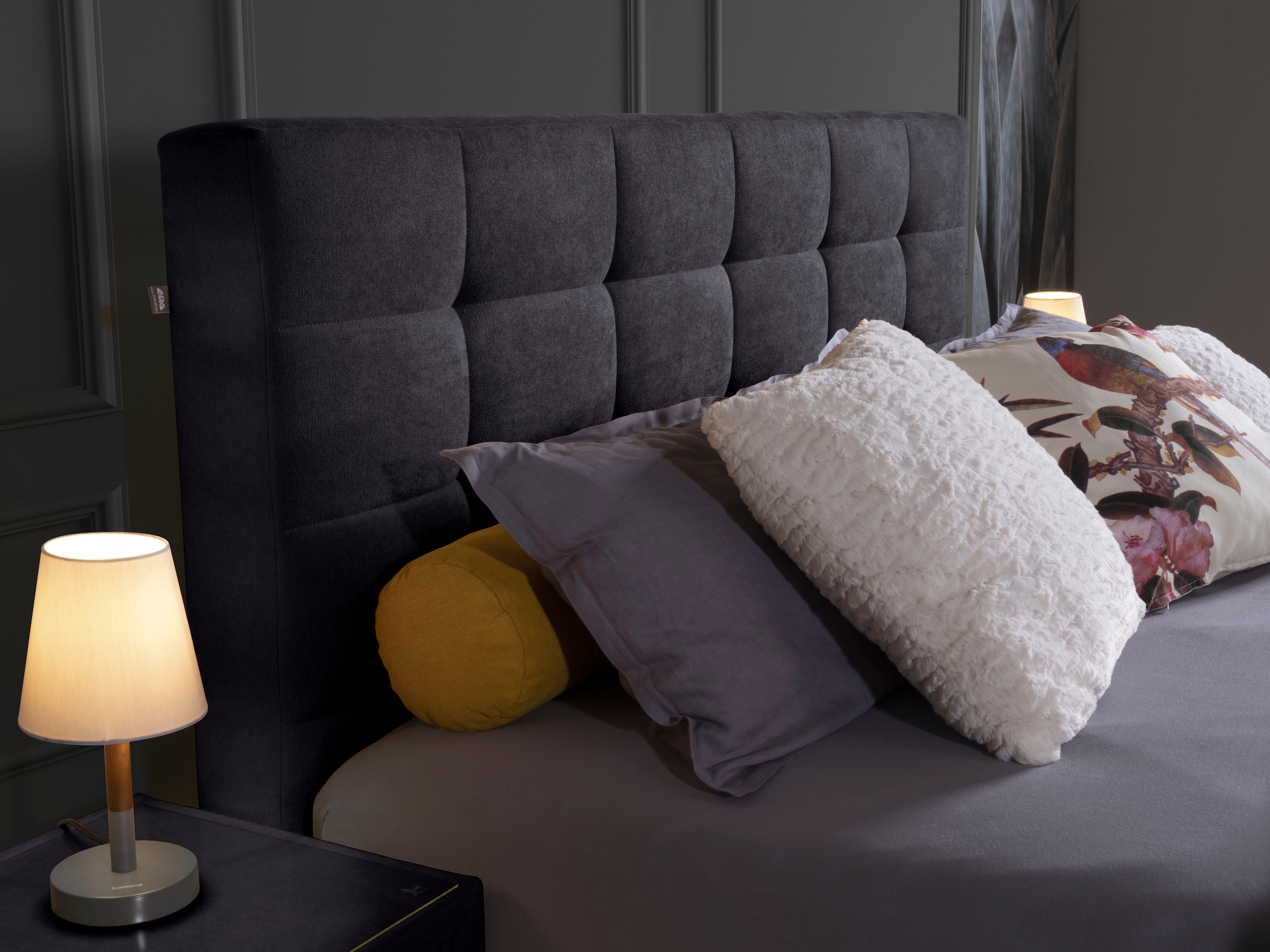 alina Boxspringbett »Neomi«, inklusive Matratze und Topper