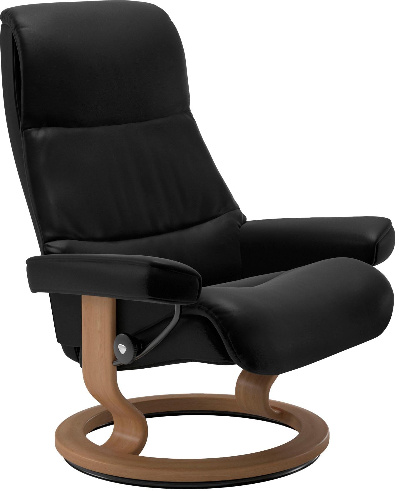 Stressless Relaxsessel "View", (Set, Relaxsessel mit Hocker), mit Classic B günstig online kaufen