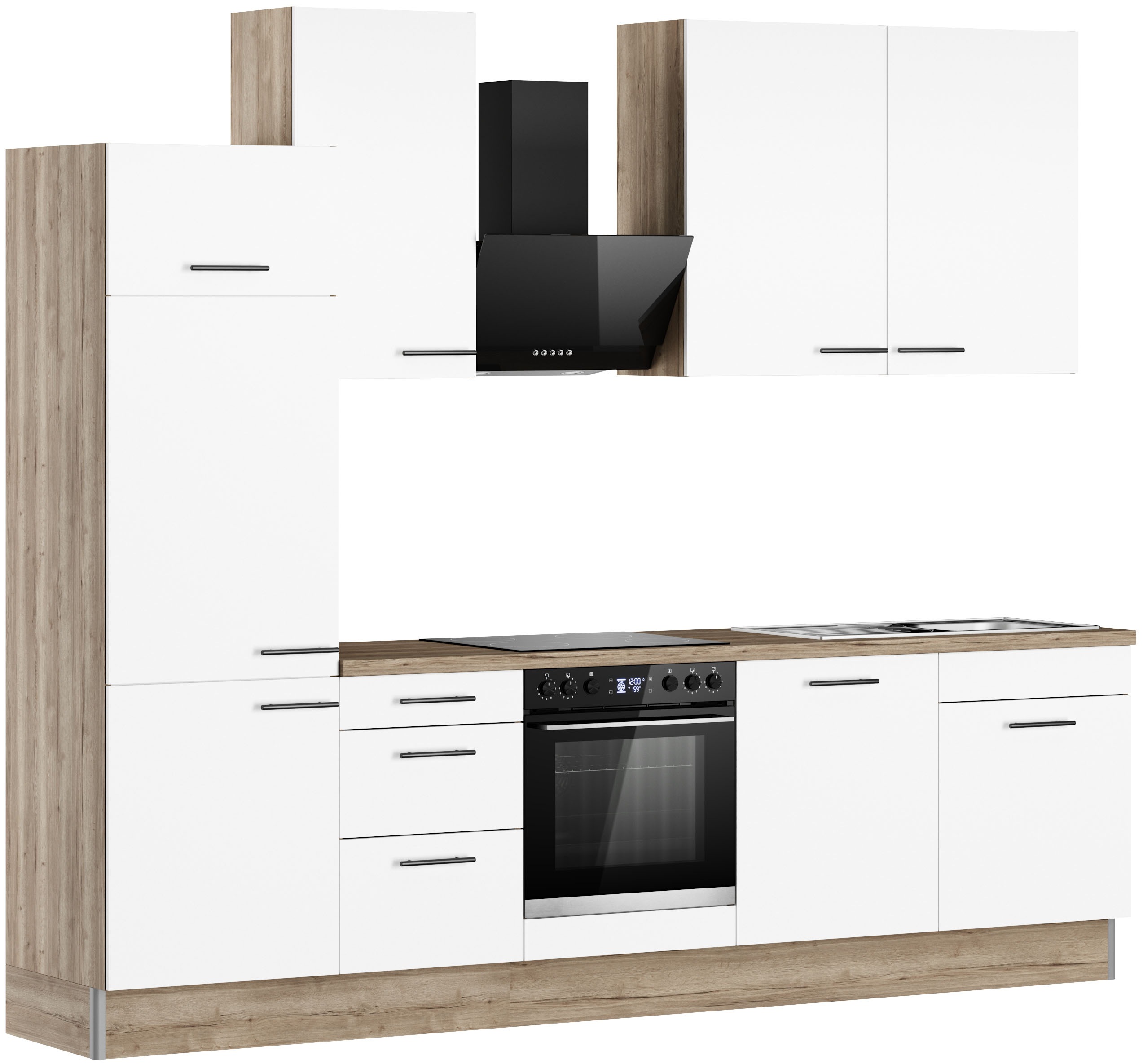 Thumbnail - OPTIFIT Küchenzeile "Fiona", Breite 290 cm, mit Hanseatic-E-Geräten, in Premium oder Basic