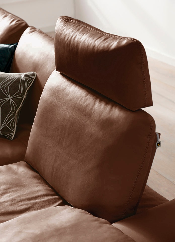 W.SCHILLIG Ecksofa »valentinoo, Designsofa, elegant und bequem, L-Form«, (Set), mit Sitztiefenverstellung, Breite 318 cm