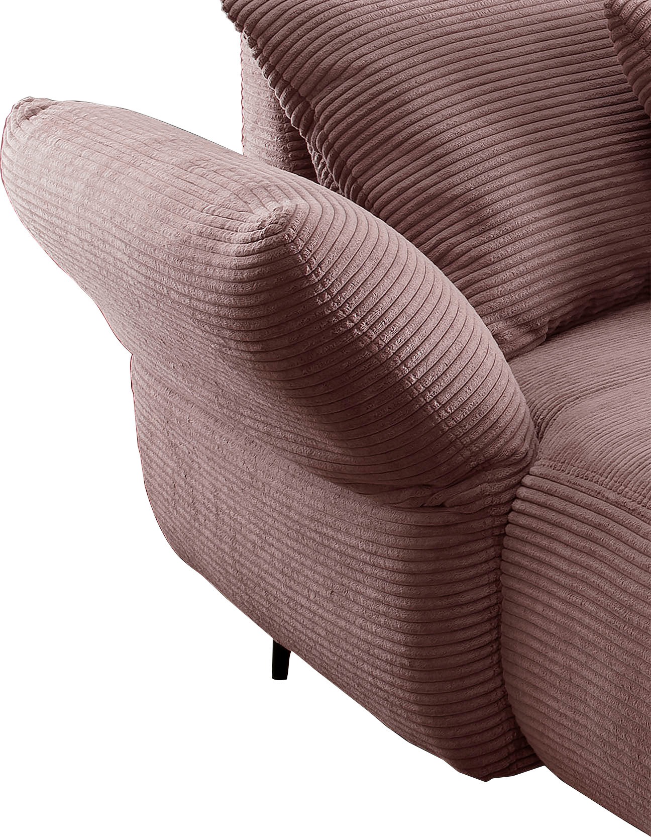 INOSIGN Ecksofa »Amarena L-Form«, inklusive Armlehnenverstellfunktion, 4x Zierkissen gratis