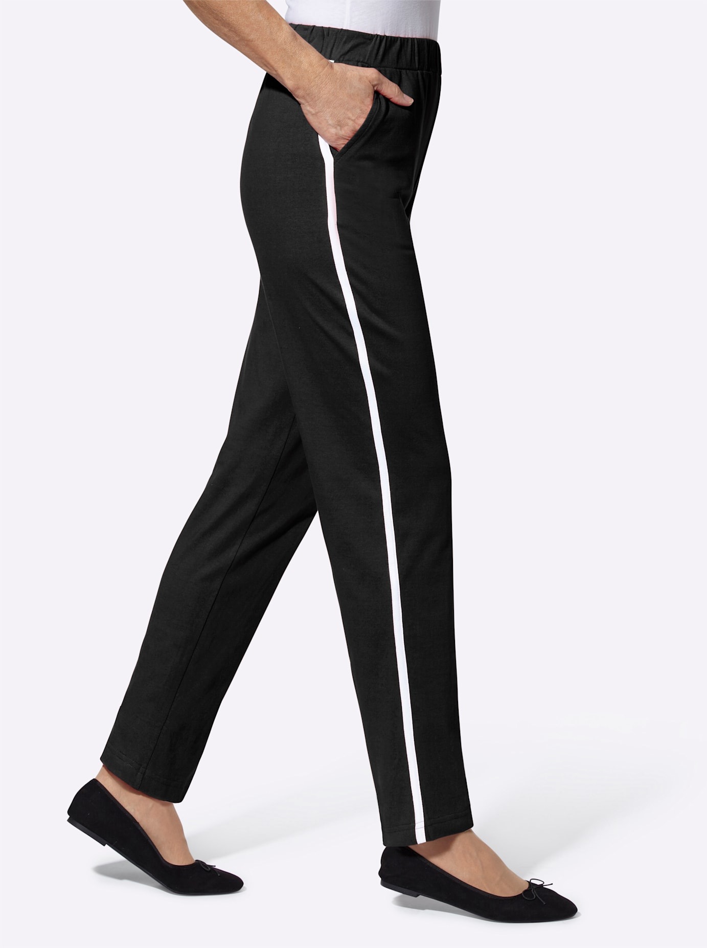 Women's Pull-On Pants Black Size 54 2