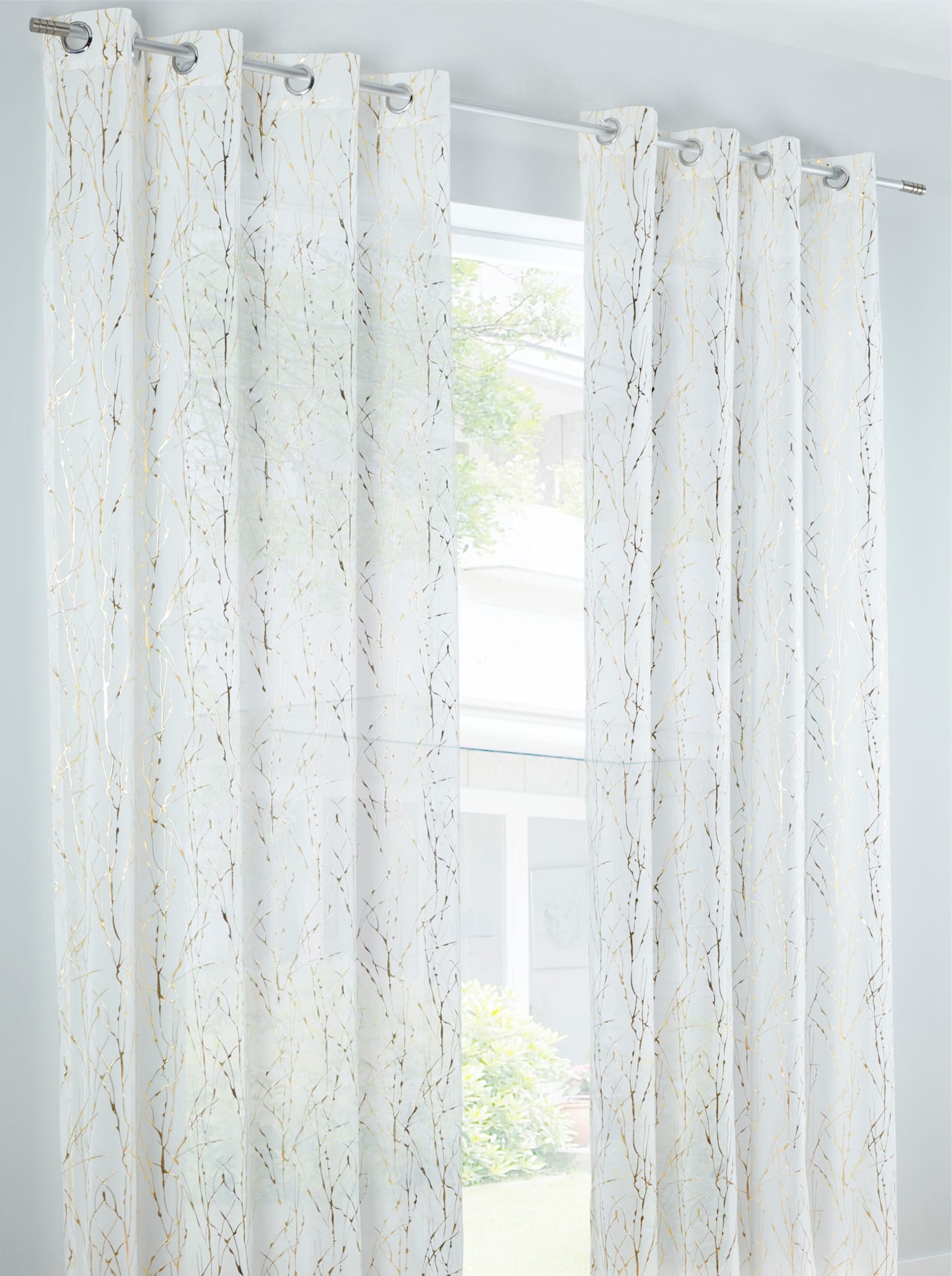 heine home Gardine Ösen 1 Stk. tlg. günstig online kaufen