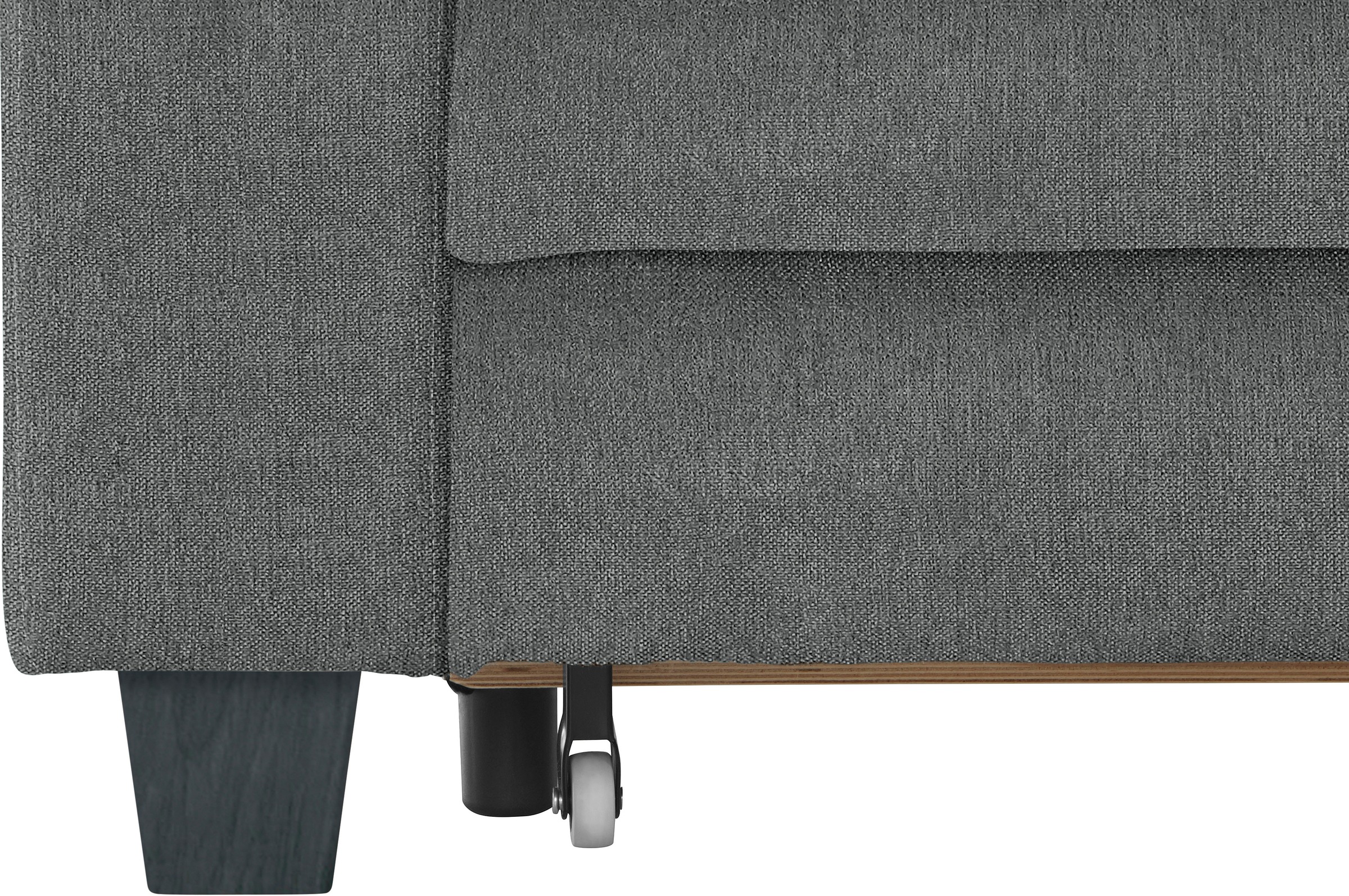 TRENDMANUFAKTUR Ecksofa »Chamber, zeitlos und modern, hoher Sitzkomfort, L-Form«, wahlweise mit Schlaffunktion