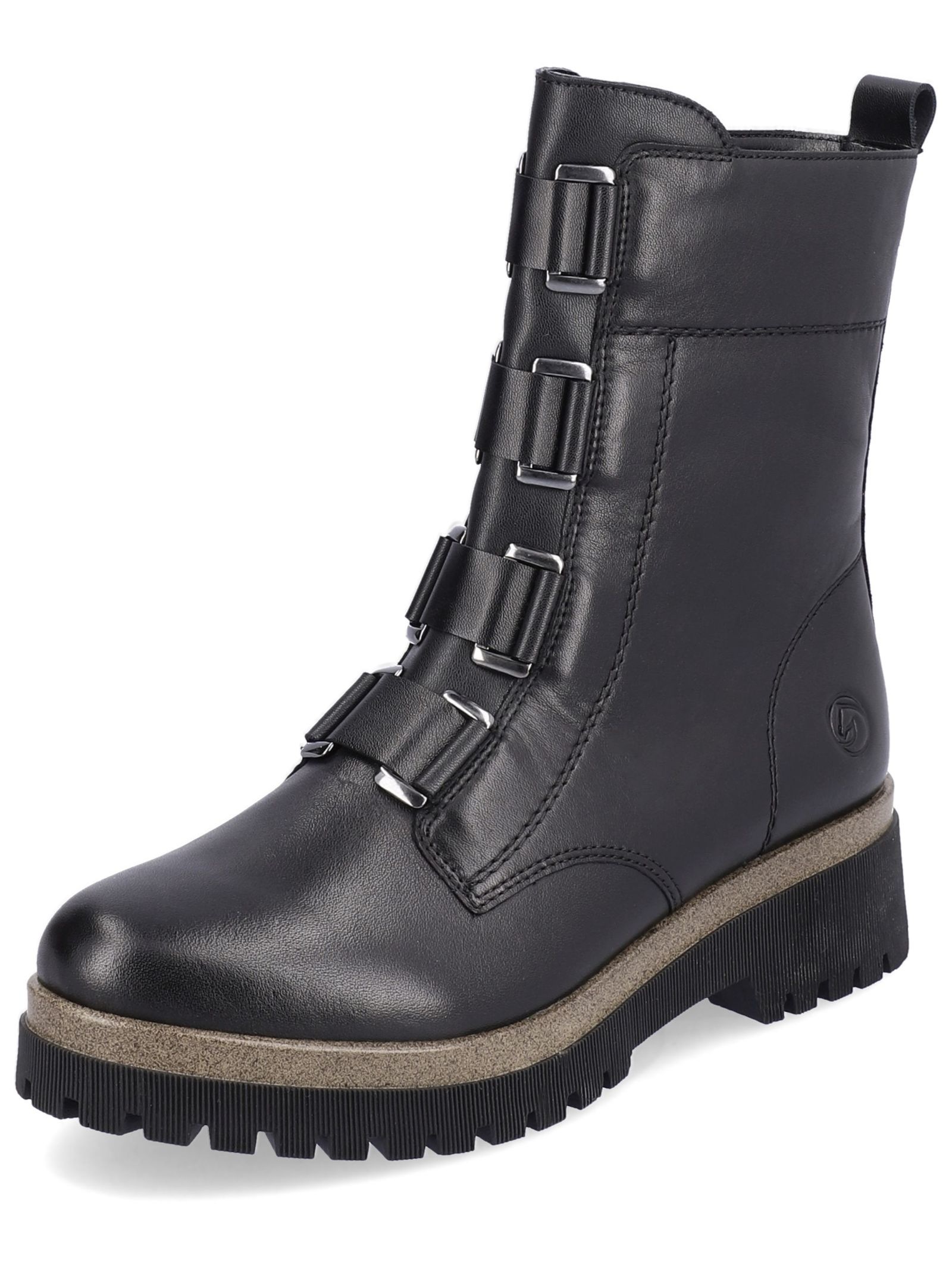Remonte Schnürstiefelette "Remonte Stiefelette Glattleder" günstig online kaufen