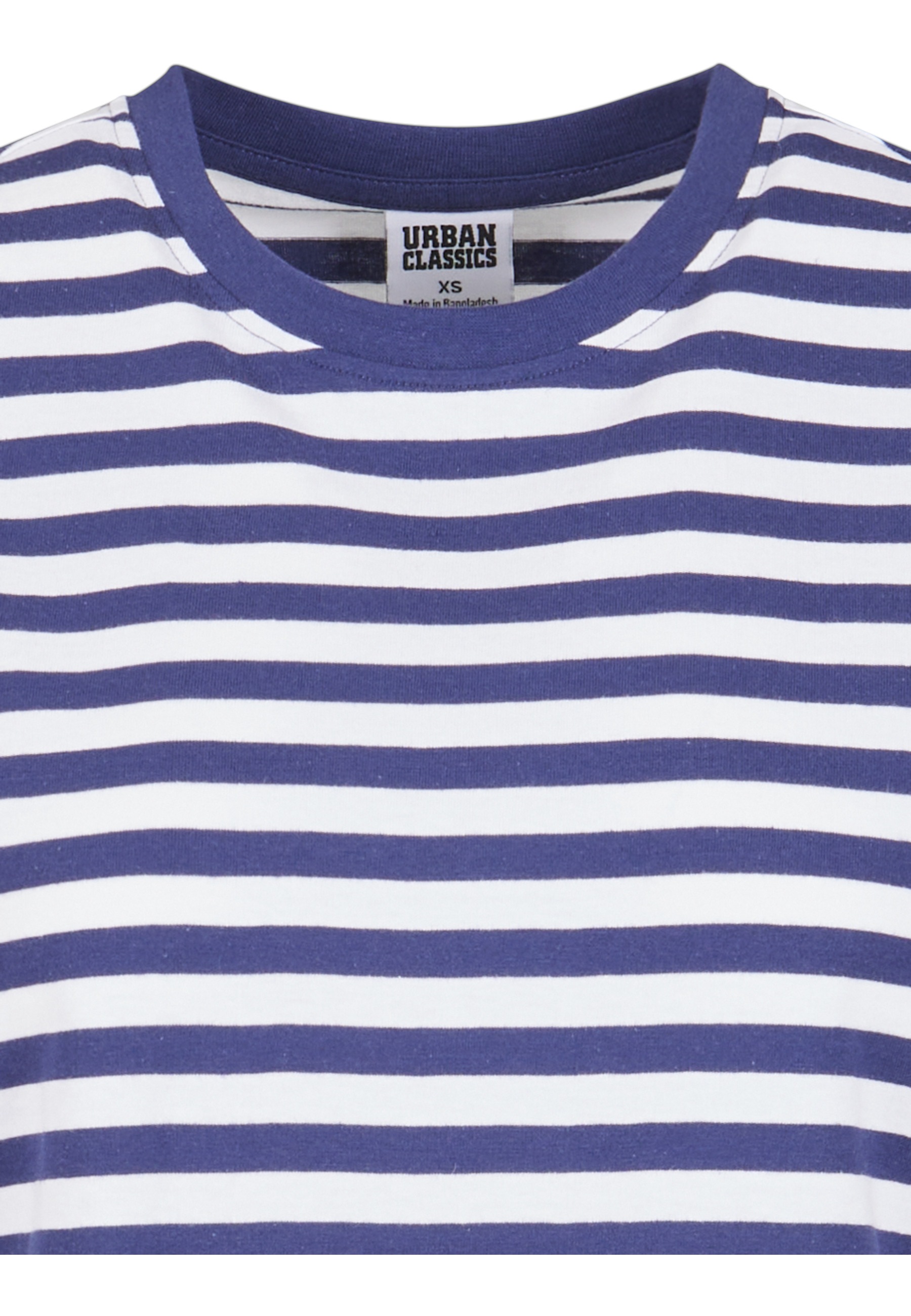 URBAN CLASSICS T-Shirt »Urban Classics Damen Ladies Regular Striped Tee« 1 Stk.