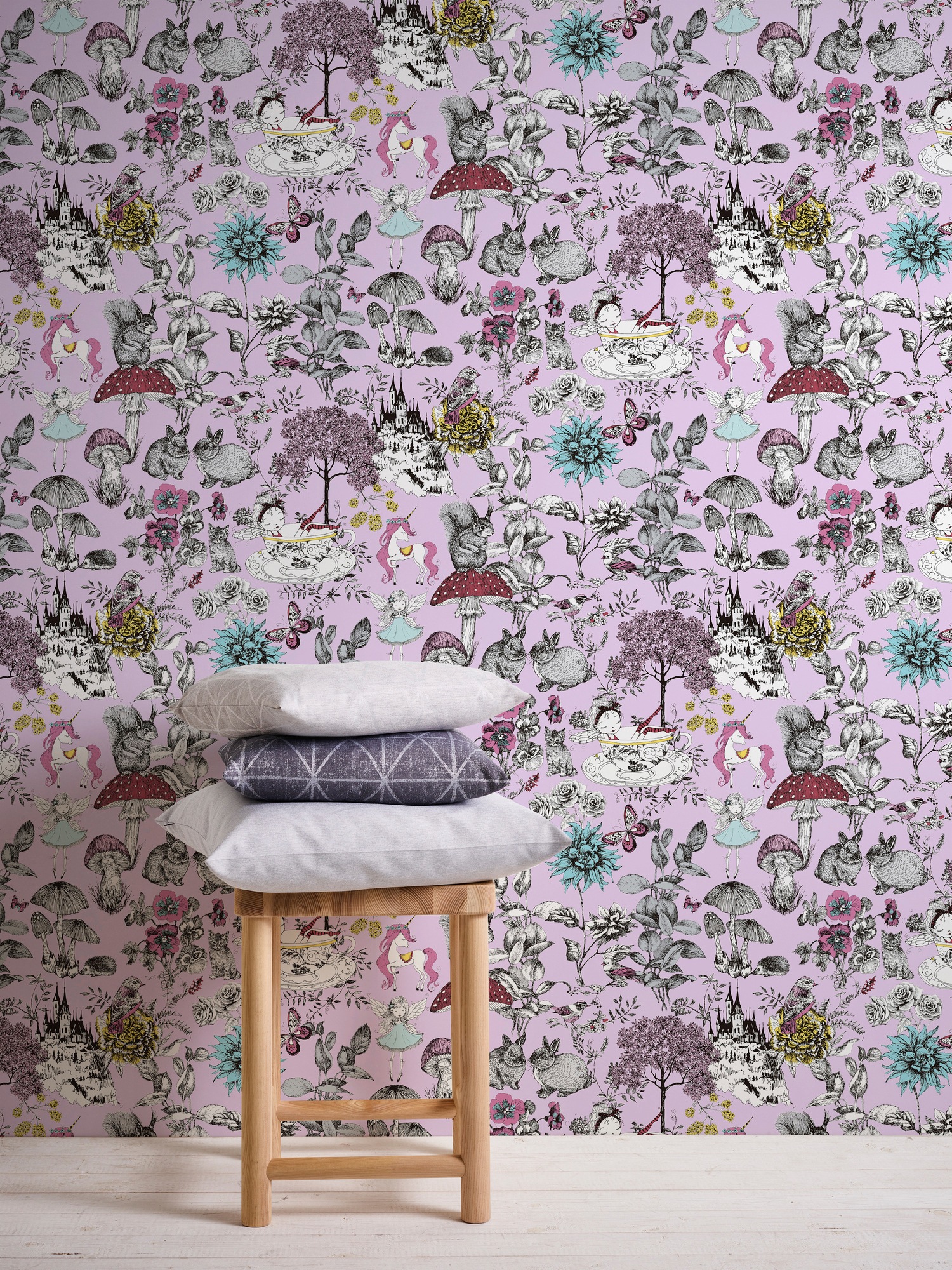 A.S. Création Vliestapete »Little Love«, Motiv-abstrakt-naturalistisch, Kindertapete Tapete Blumen Tapeten Kinderzimmer Schlafzimmer Design