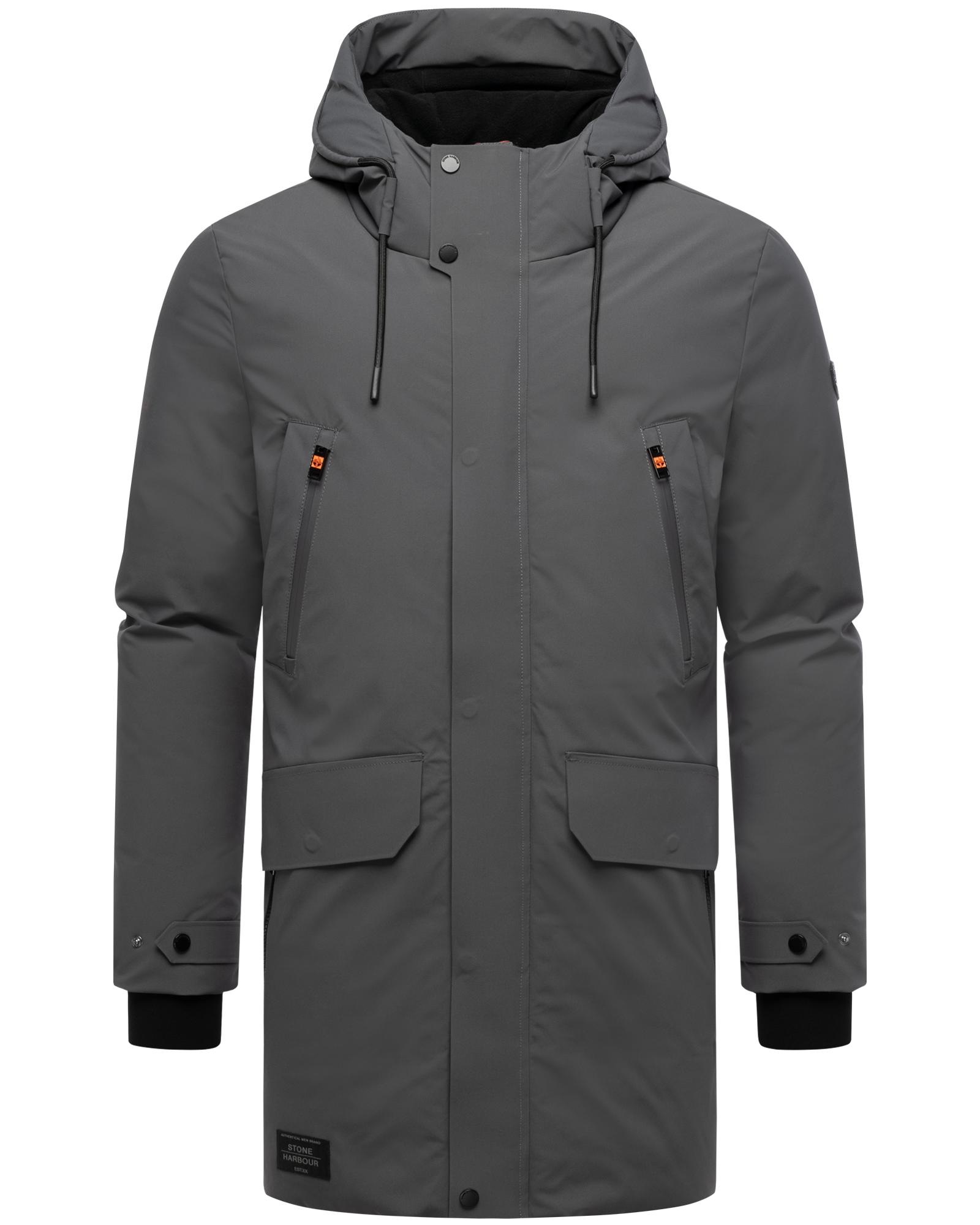 Stone Harbour Wintermantel "Kitraan XX" Langer Herren Winterparka mit zahlr günstig online kaufen