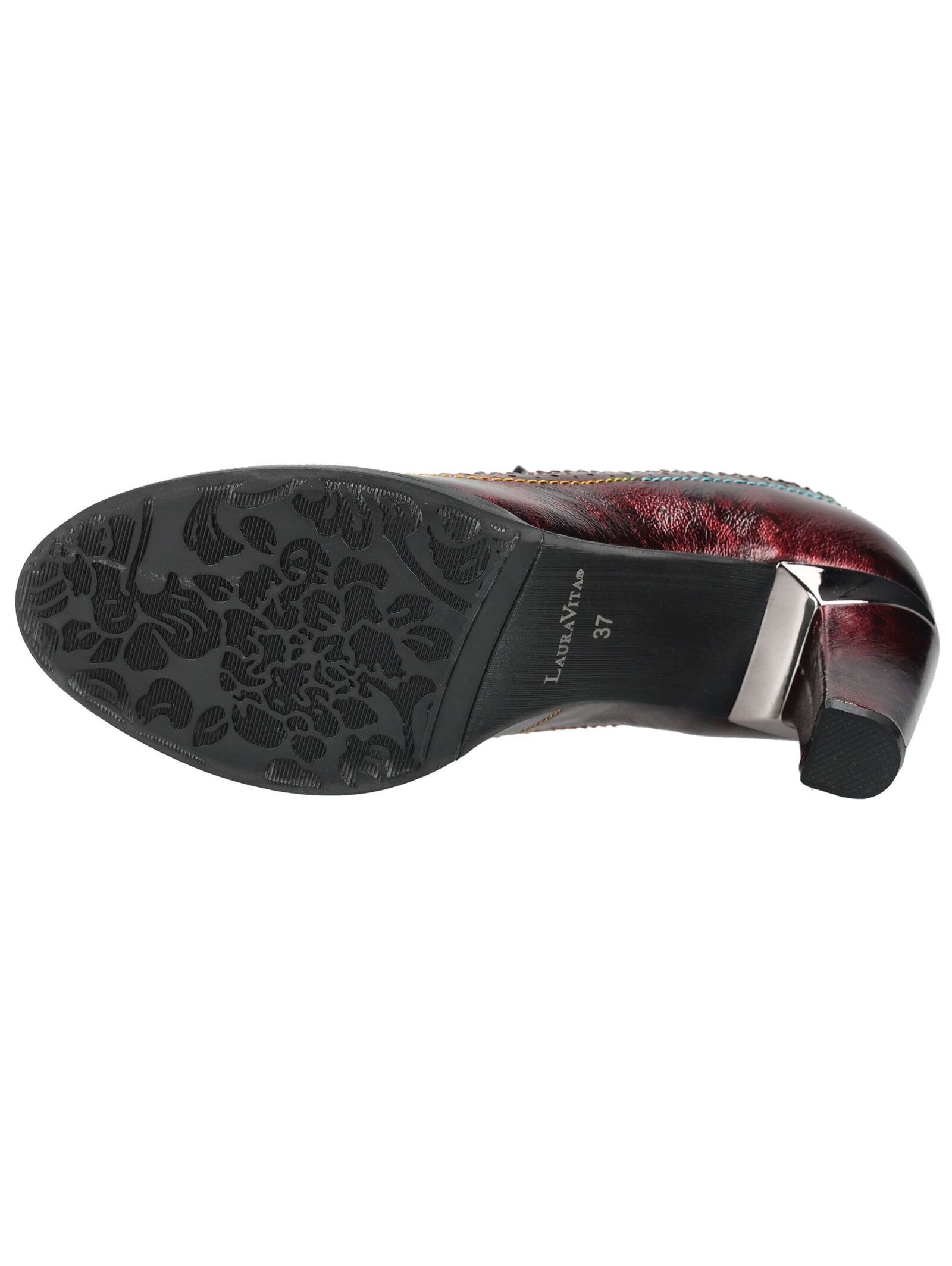 LAURA VITA High-Heel-Pumps »LAURA VITA Pumps Leder/Textil«