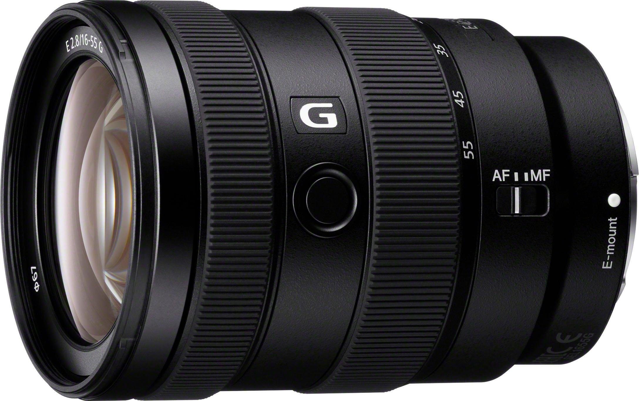 Objektiv »SEL1655G E-Mount Standard Zoom«, E 16-55mm F2.8 G, APS-C