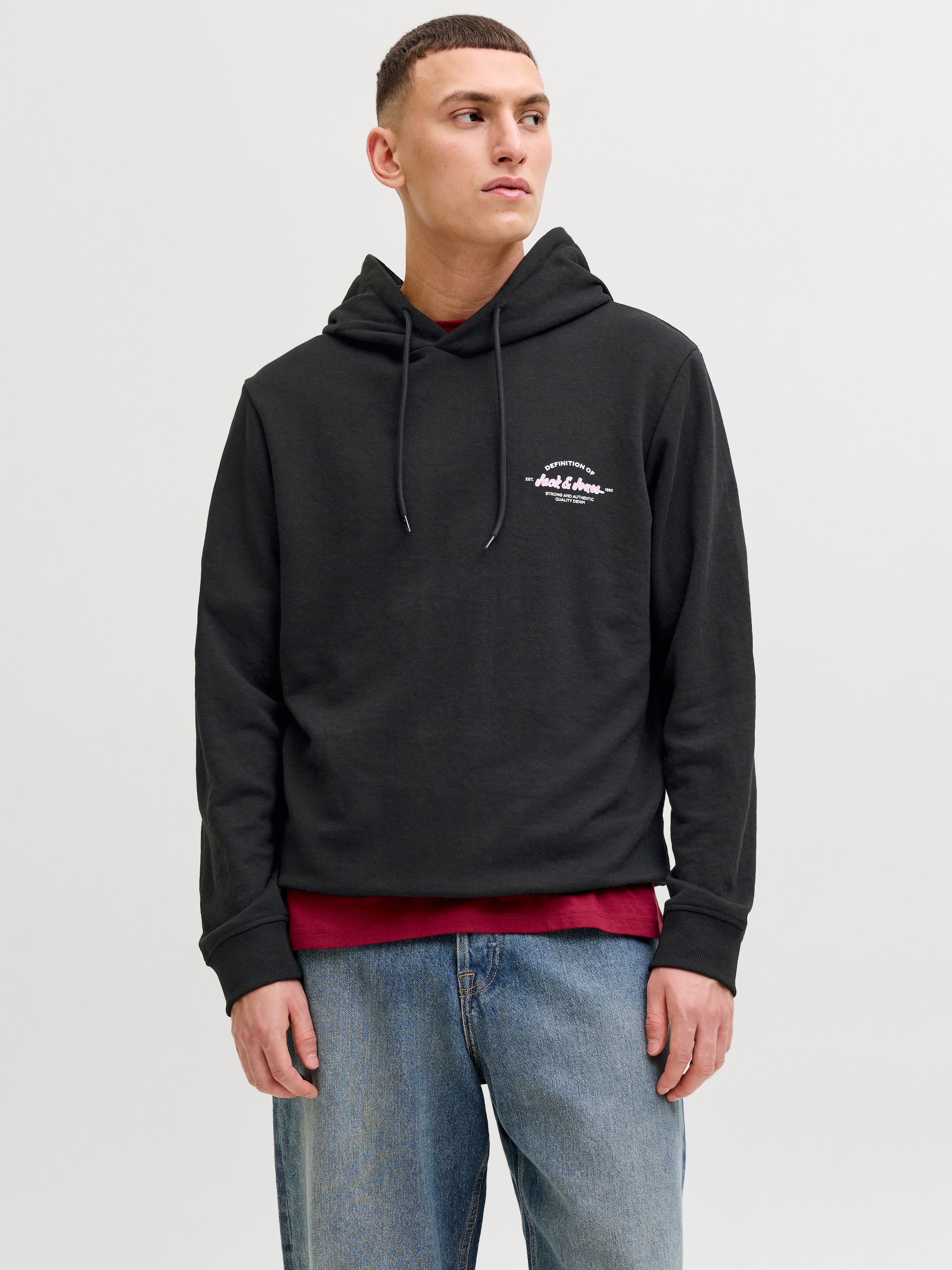 Jack & Jones Kapuzensweatshirt "JJBRANDON SWEAT HOOD" günstig online kaufen