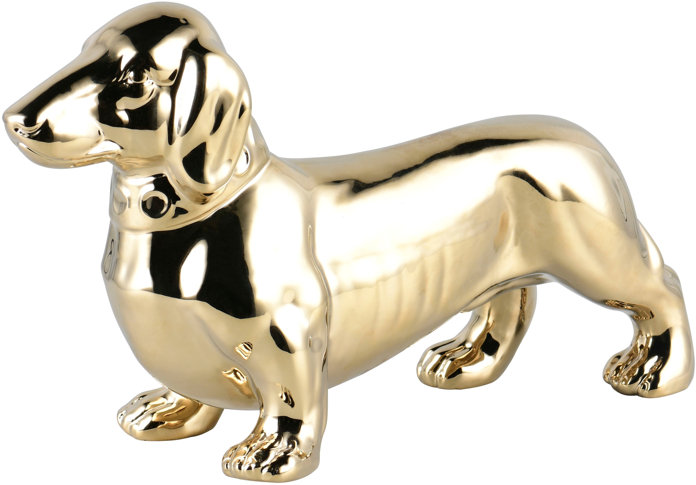 MIRRORS AND MORE Dekofigur "MAX" Dekofigur in Hundeform