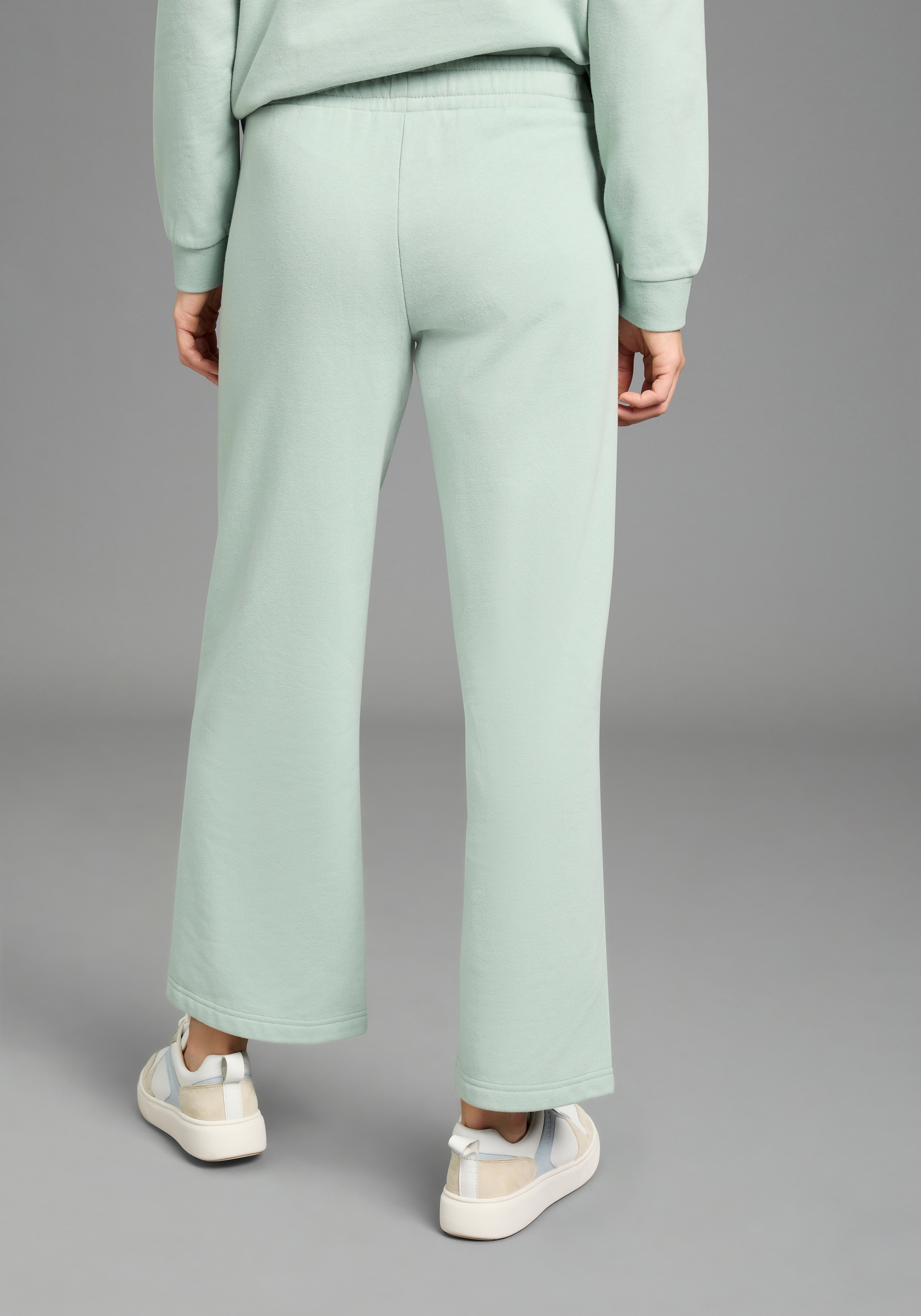 Flashlights Sweathose  Sweathose mit hoher Leibhöhe, knöchellange gerade Beinform